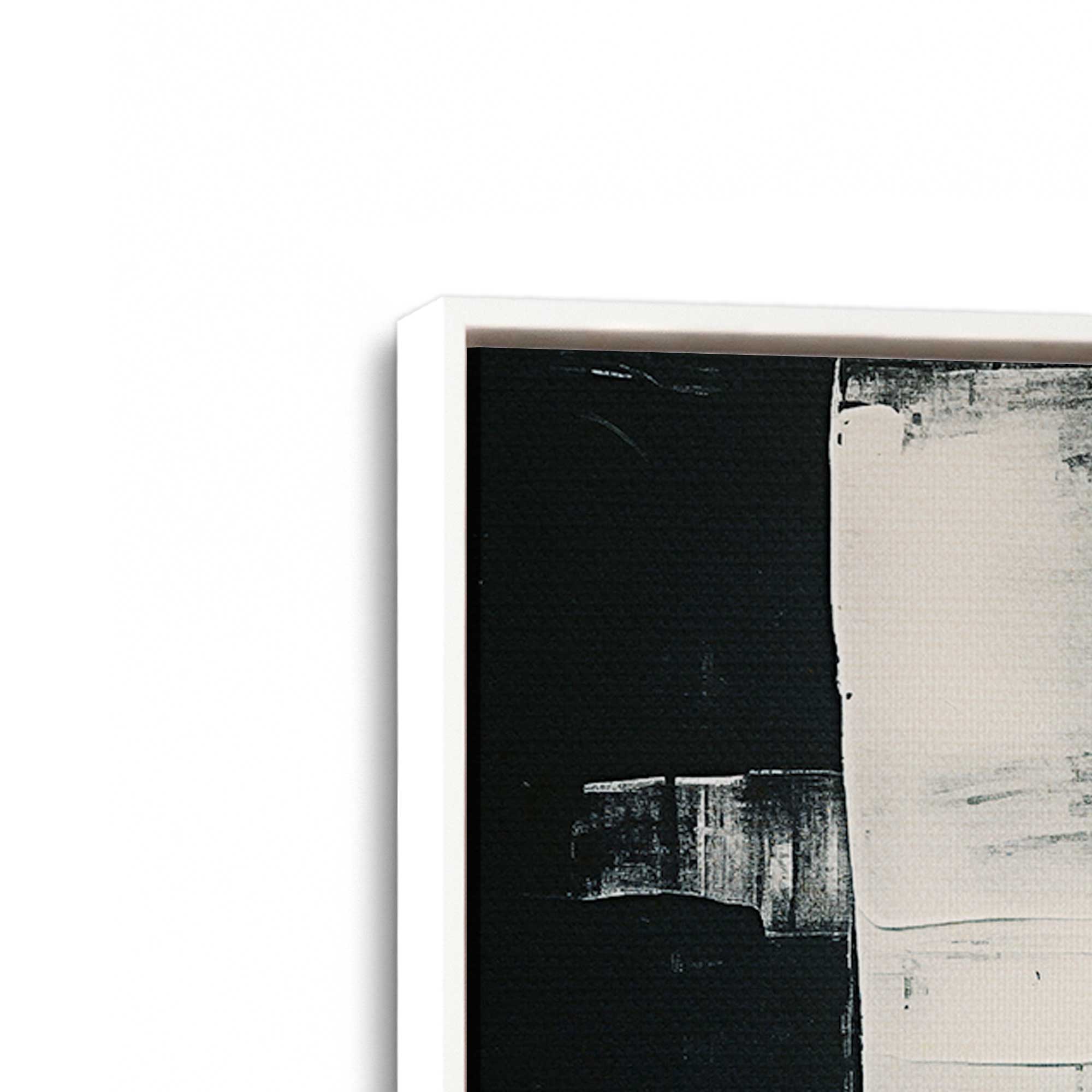 Eclipsed Onyx Tangle Wall Art - Set of 2 Canvas Prints for Modern Home & Office Decor | Perfect for Living Room, Bedroom or Workspace