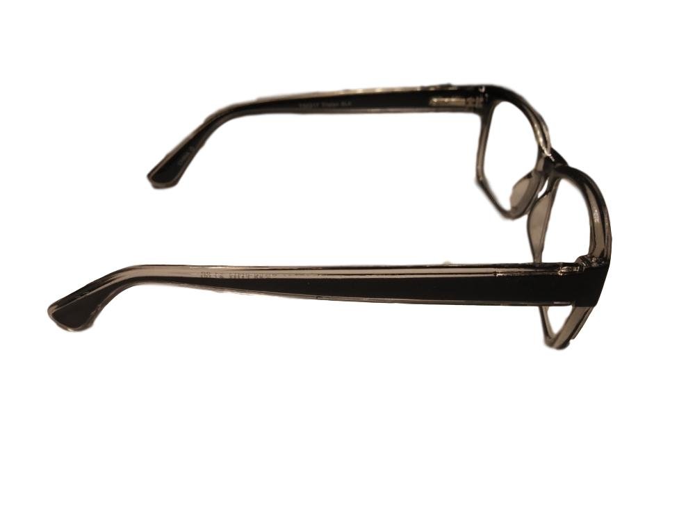Foster Grant Black Tristan Men's Fashion Reading Glasses - Lightweight & Stylish Eyewear for Reading, Work & Daily Use
