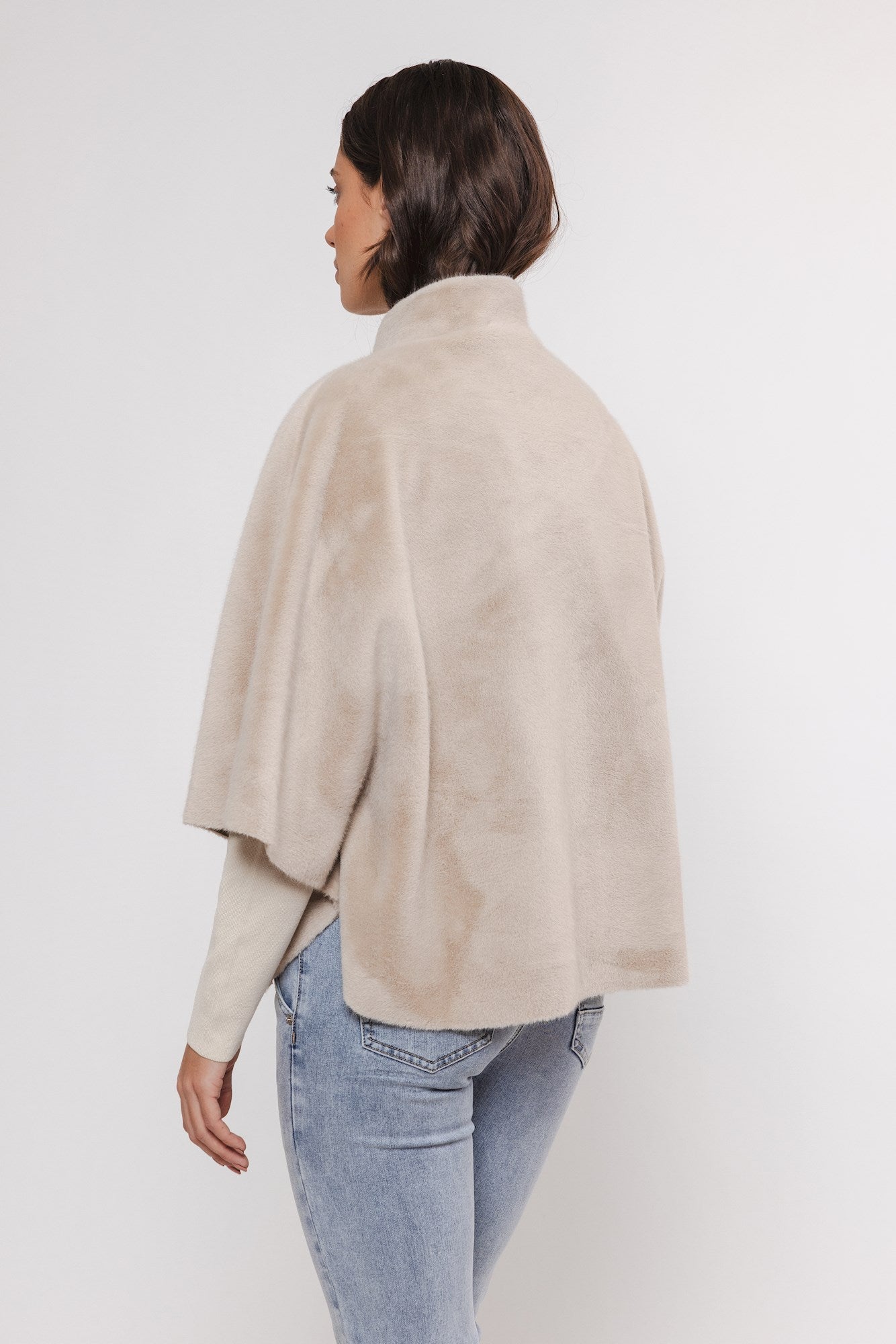 Premium Birch Dewi Cape - Lightweight & Stylish Women's Shawl for Outdoor Events, Weddings, and Evening Parties