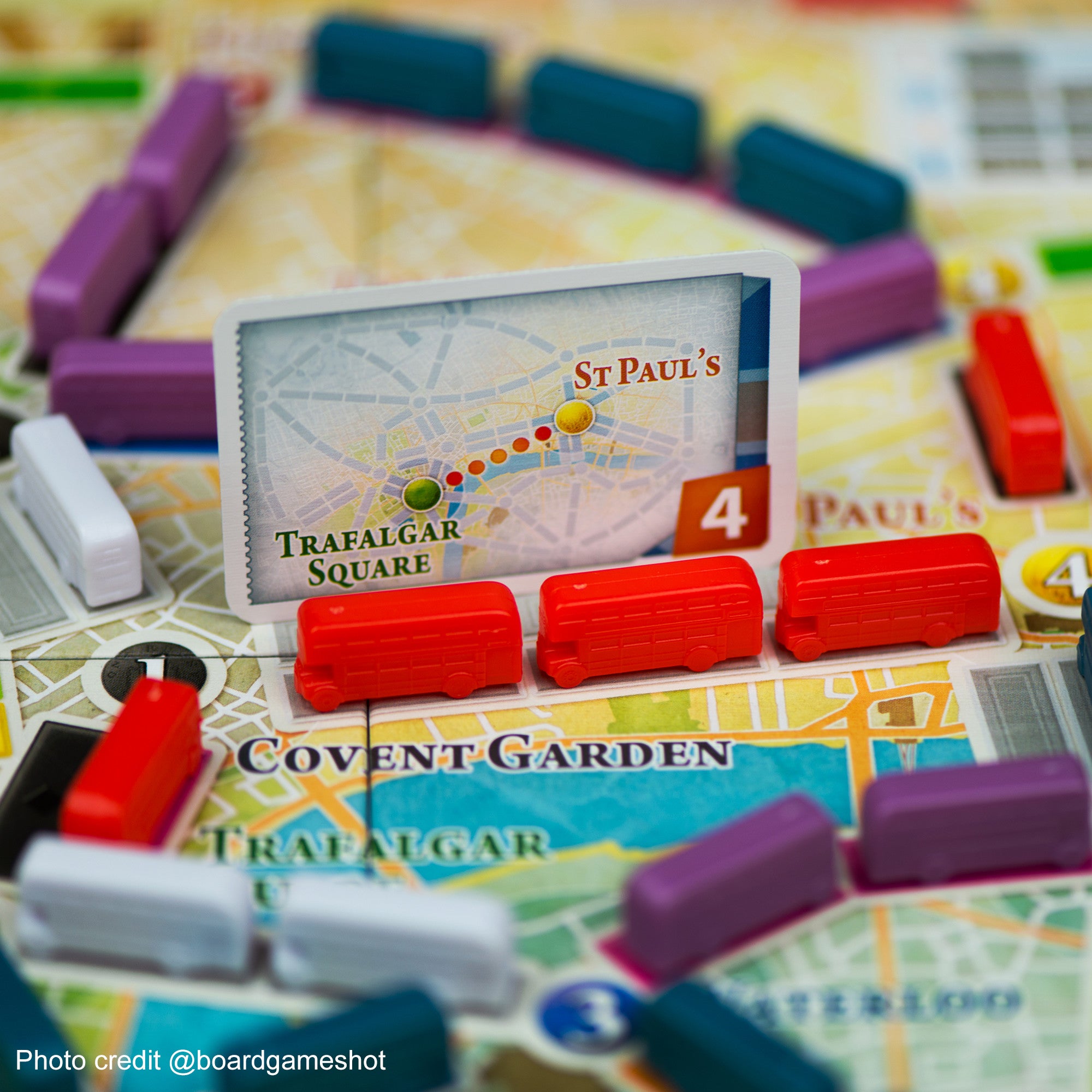 Ticket to Ride: London Board Game - Fast-Paced Strategy Game for Families & Friends - Perfect for Game Nights & Travel Adventures