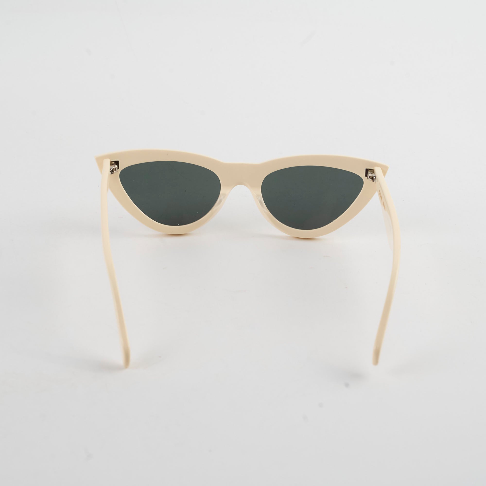 Celine Cream Sunglasses for Women - Luxury Designer Shades for Summer, Beach & Outdoor Fashion
