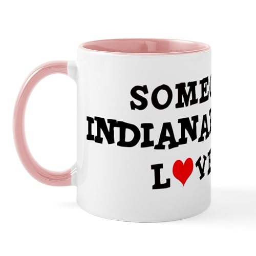 White/Pink Inside - Someone In Indianapolis Mug