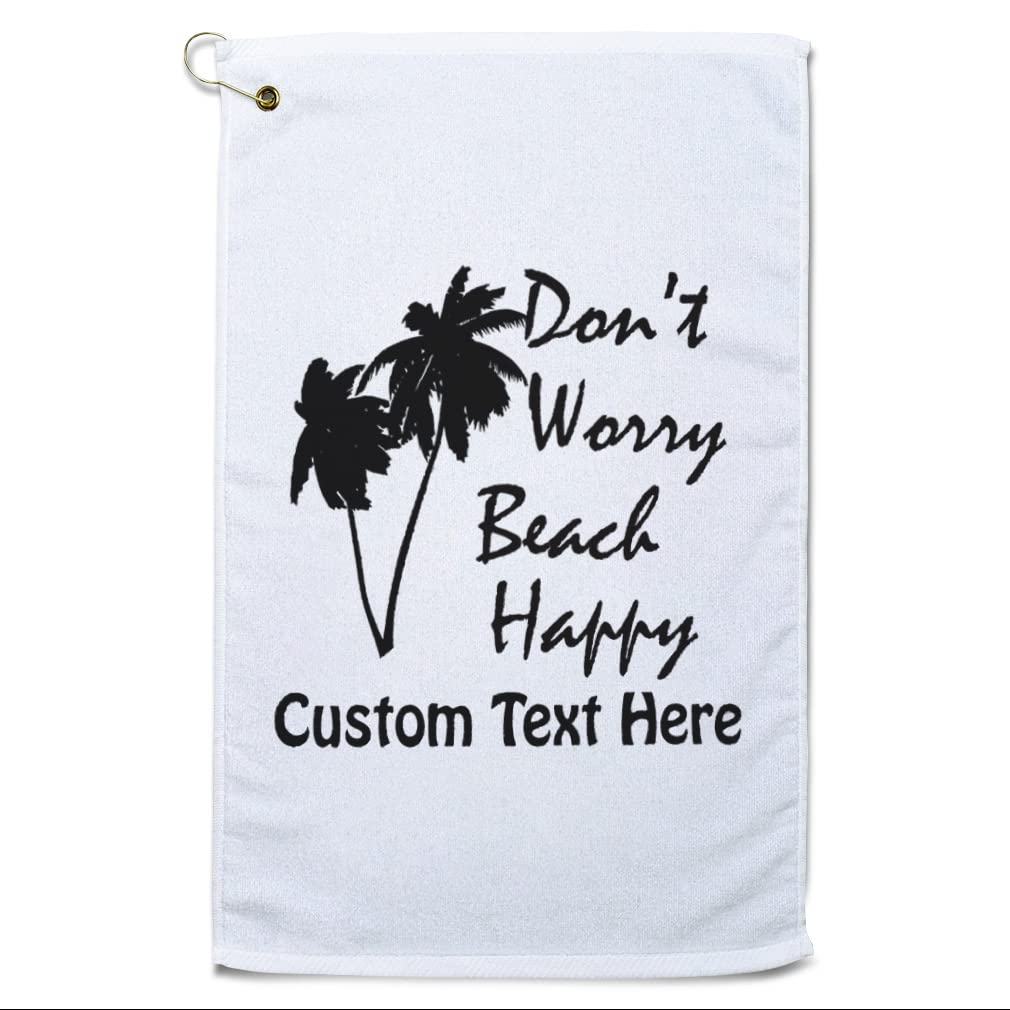 Premium Printed Golf Towel Set - Soft Cotton Beach & Offshore Accessories for Golf, Travel, and Outdoor Sports