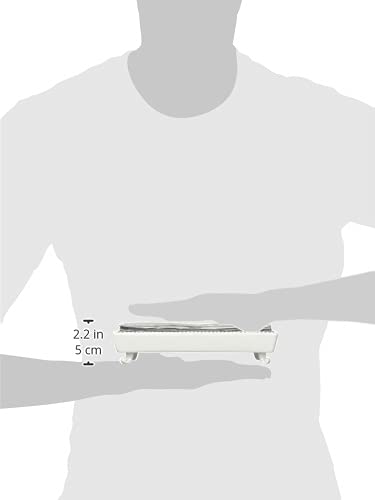 Stainless Steel Paper Towel Holder - Wall Mount or Countertop, Rustproof & Durable for Kitchen, Bathroom, Office - Holds Standard & Jumbo Rolls (Perfect for Home, Restaurant, RV Use)