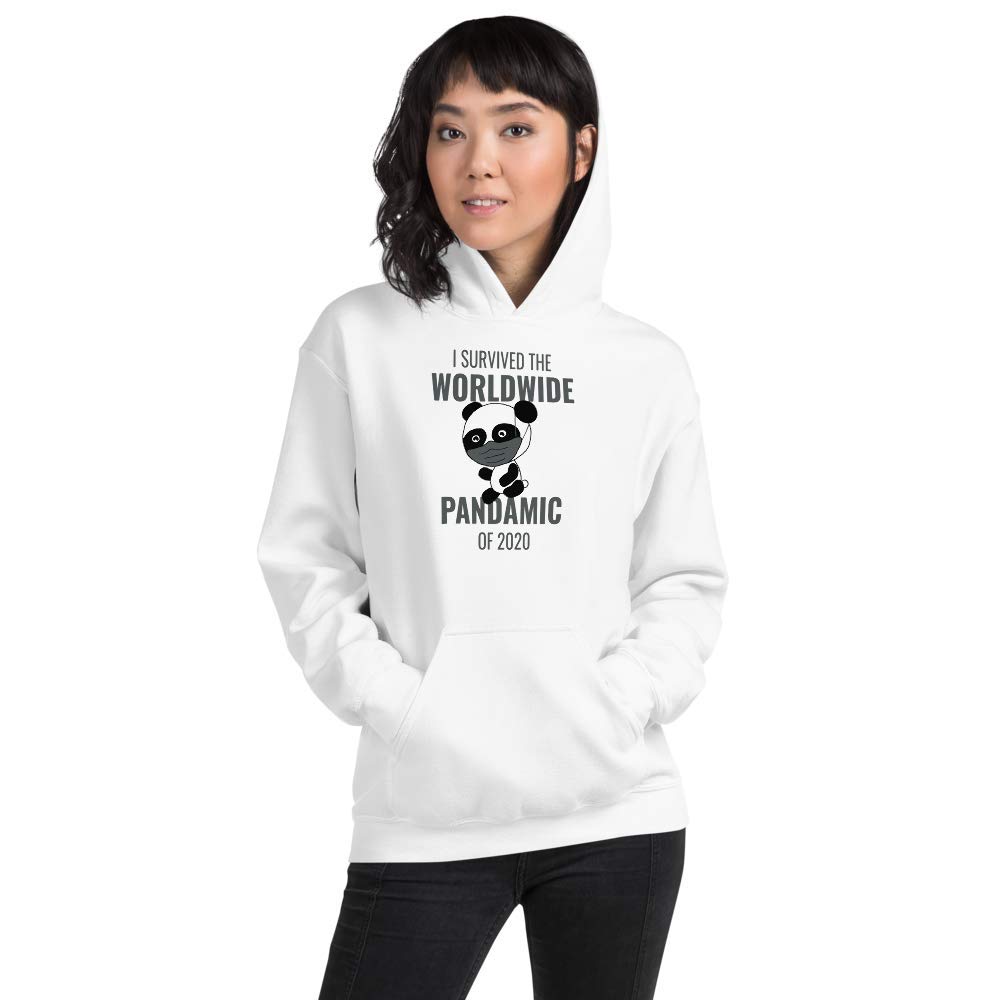 Funny Pandemic Hoodie - Quarantine & Social Distancing Gifts for Men & Women - Perfect for Work From Home, Zoom Meetings & Safe Outings