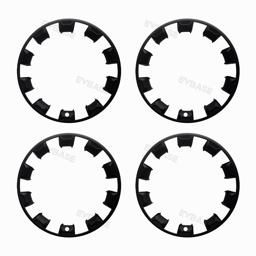 Tesla Model Y 20 Inch Induction Wheel Rim Protector - ABS All-in-One Mecha Style Rim Case | Perfect for Road Trips, City Driving & Off-Road Protection