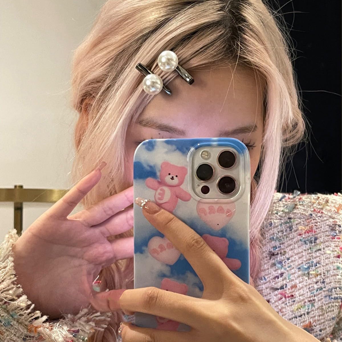 Handmade Hair Barrettes Set - Elegant Hair Pins & Clips for Women and Girls - Perfect for Buns, Updos & Everyday Styling (Color: FJ1207) - Great for Weddings, Parties & Office Wear