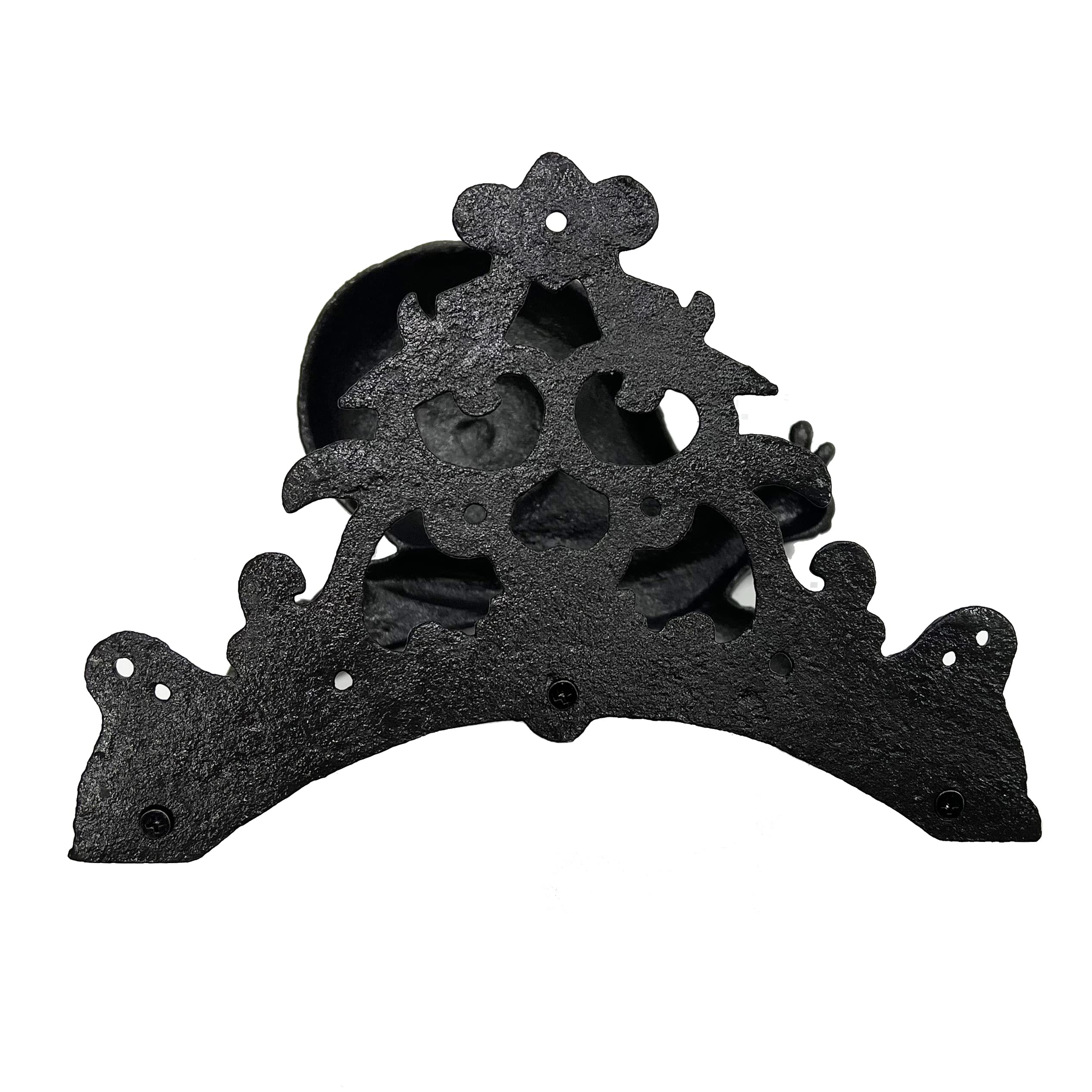 Heavy Duty Cast Iron Garden Hose Holder - Wall Mounted Hose Hanger for 50FT 75FT 100FT Water Pipe Storage | Durable Outdoor Yard Hose Organizer with Snail Design | Perfect for Garden, Lawn, and Patio Watering Systems