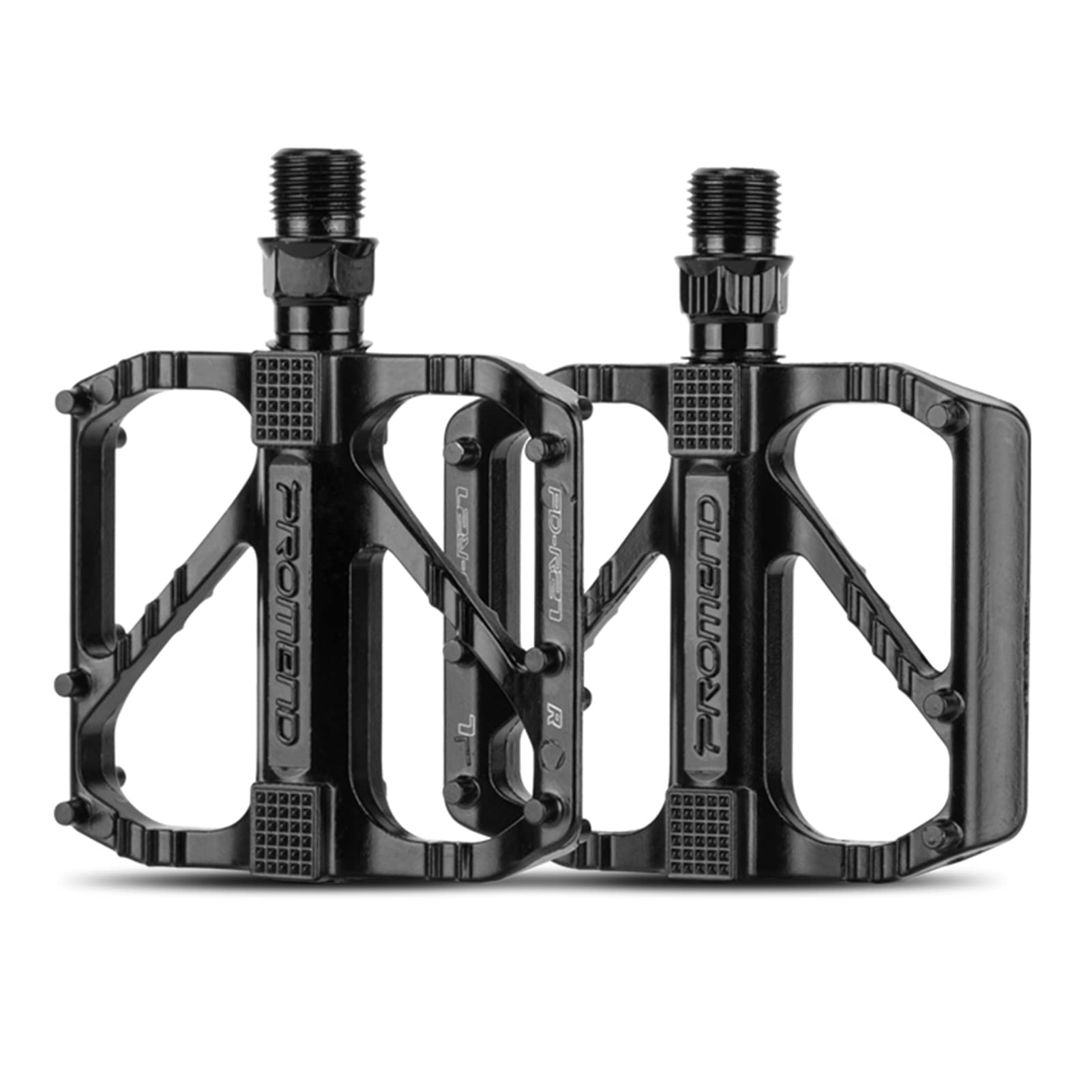 Lixada Aluminum Alloy Bike Pedals - Lightweight Non-Slip Platform Pedals for Road, City & Folding Bikes | Perfect for Commuting, Urban Riding & Fitness Cycling