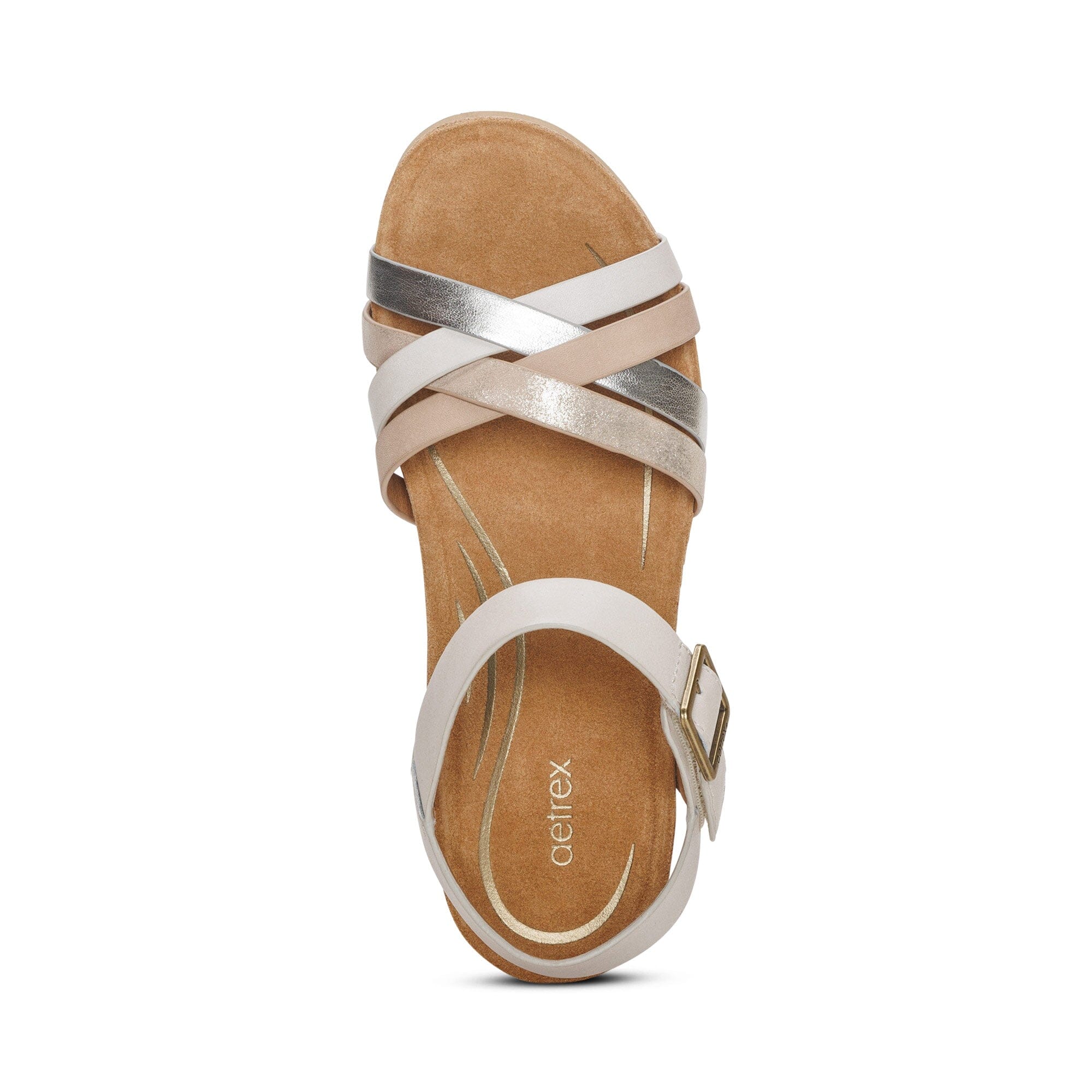 AETREX NOELLE Arch Support Wedge - Comfortable Orthotic Shoe Inserts for Flat Feet & Plantar Fasciitis Relief - Perfect for Running, Walking & Everyday Wear