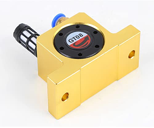 GT08 Industrial Pneumatic Air Turbine Vibrator with Silencer & G1/8