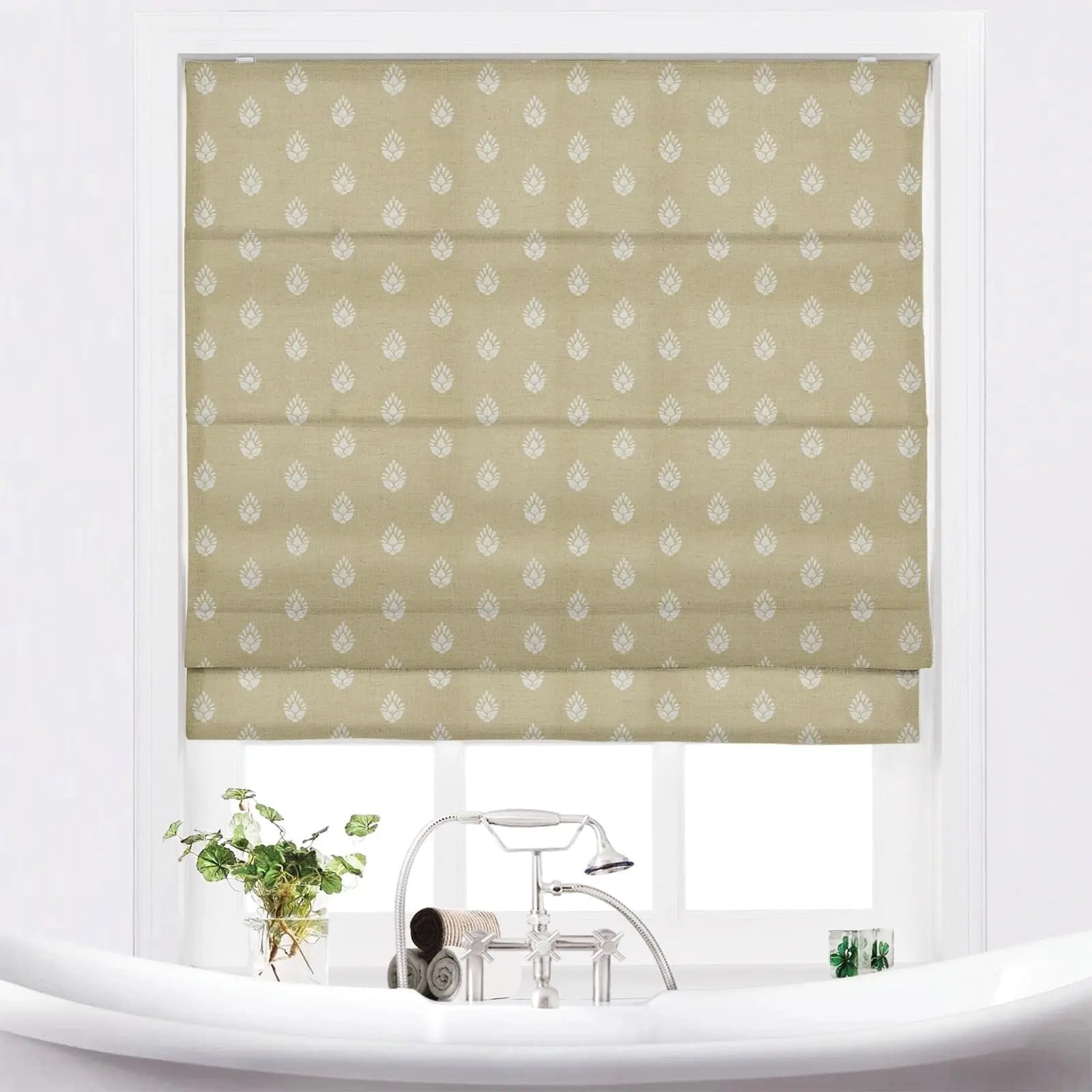 Block Print khaki beige BP41