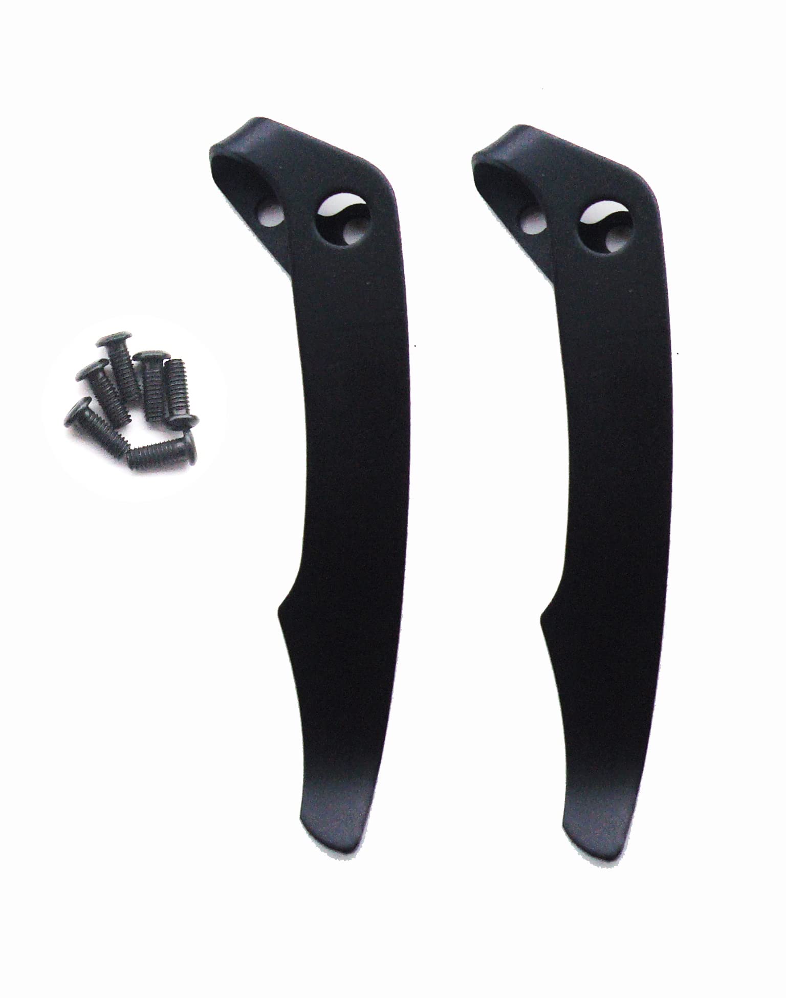 2-Pack EDC Deep Carry Pocket Clip for Voyager Knife - Folding Knife Screw Clips with 6 Screws - Perfect for Knife Makers & DIY Enthusiasts - Ideal for Everyday Carry, Outdoor Adventures, and Tactical Use