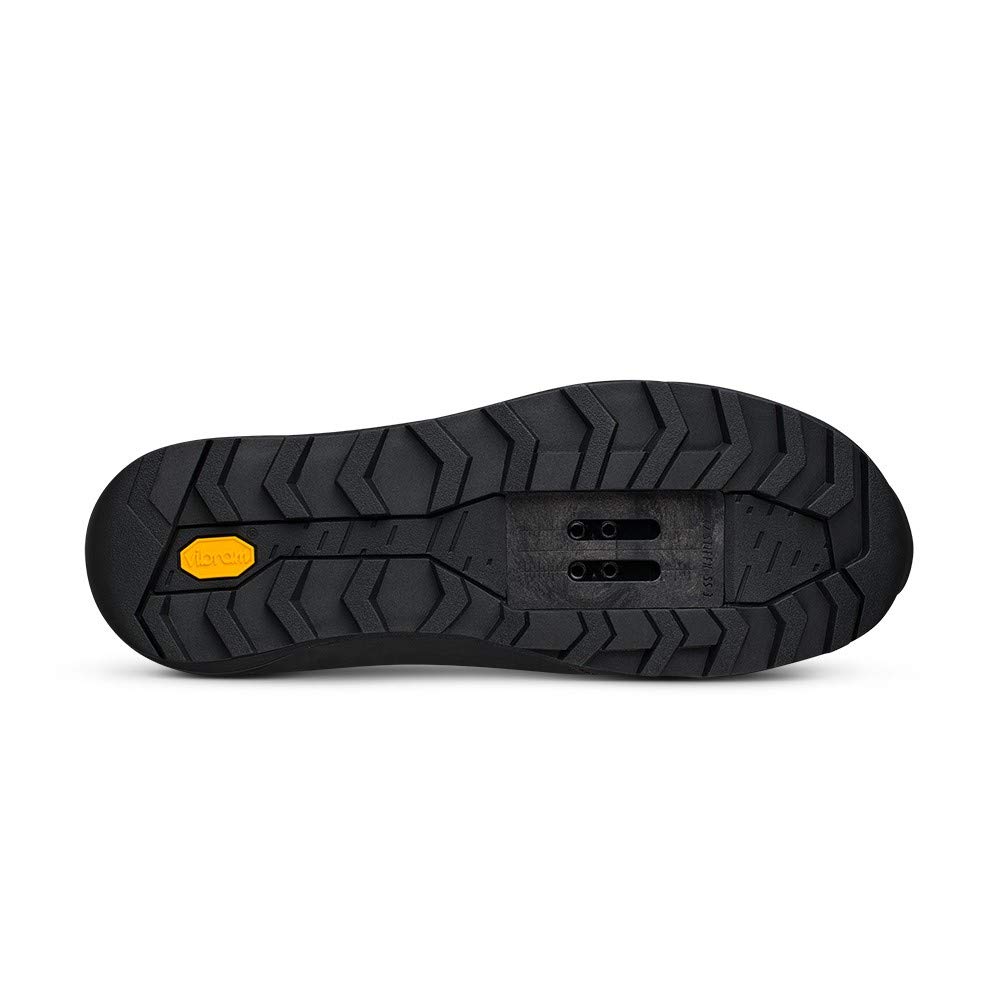 Fizik Terra ARTICA X2 Cycling Shoes - Black/Black - Size 47 - Best for Mountain Biking & Gravel Riding - Durable & Comfortable for Long-Distance Cycling