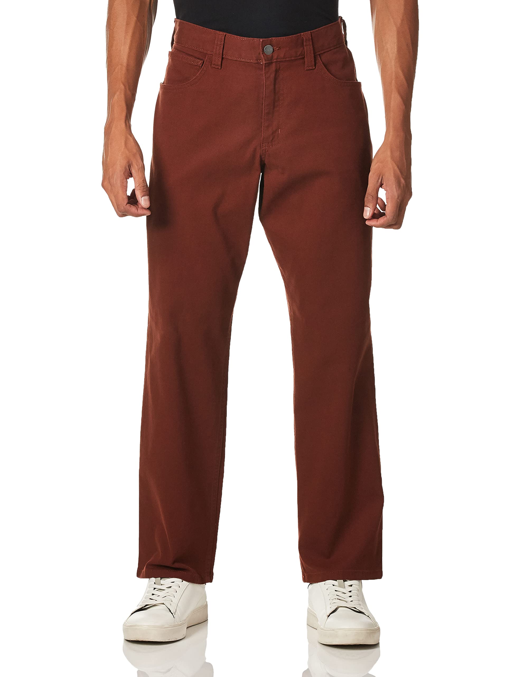 Carhartt Men's Rugged Flex Rigby Five Pocket Work Pants for Big & Tall - Durable & Comfortable for Construction, Outdoor Work & Casual Wear