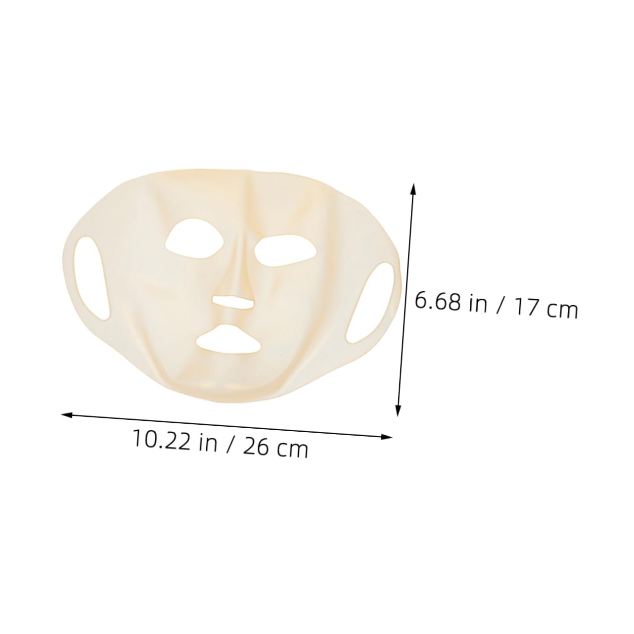 Minkissy 6-Pack Reusable Silicone Face Mask Cover - Overnight Collagen Lip & Beauty Care Mask for Hydration & Anti-Aging | Perfect for Nighttime Skincare, Spa Treatments & At-Home Facial Therapy