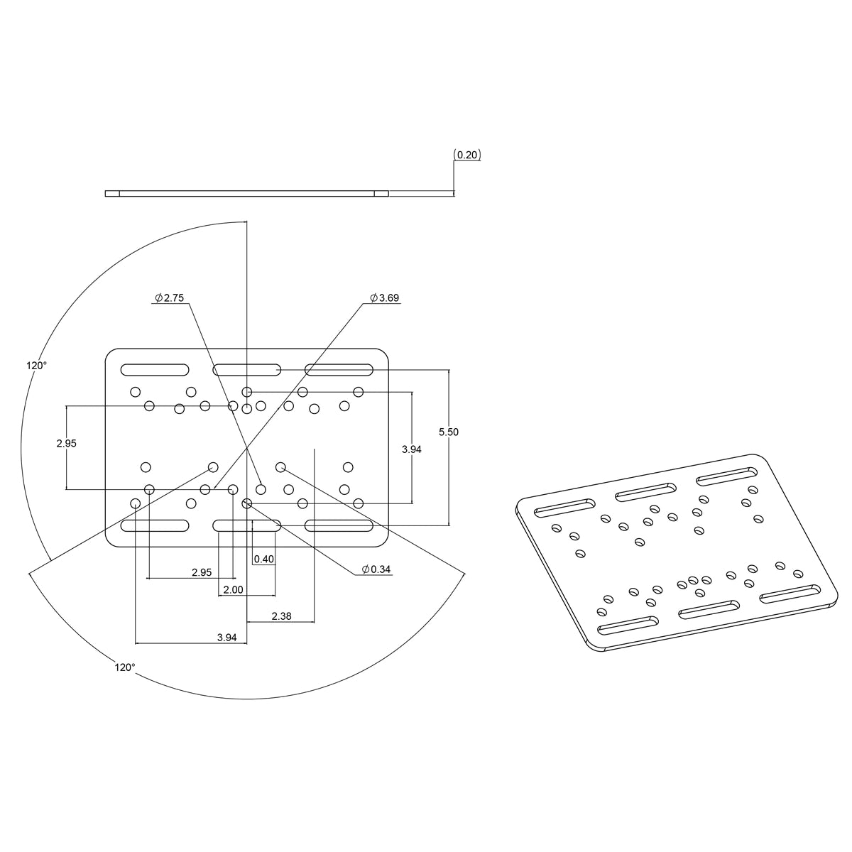 RAM 335 Forklift Overhead Guard Plate - Heavy Duty Protection for Forklift Operators | Warehouse & Construction Safety Equipment