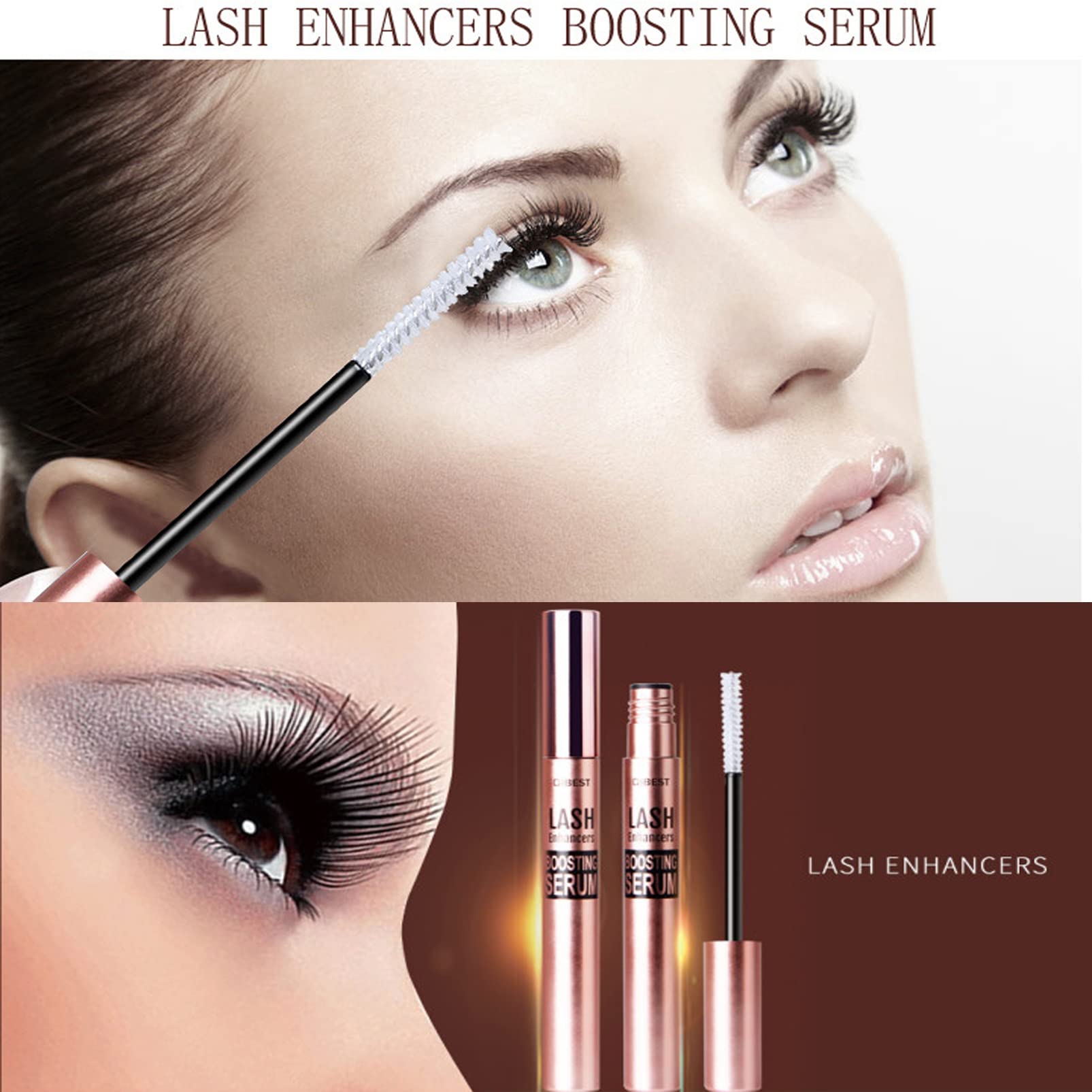 Best Eyelash Growth Serum for Longer, Thicker Lashes & Brows – Organic, Fast-Acting Formula for Natural Lash Enhancement | Perfect for Daily Use, Special Occasions & Sensitive Eyes