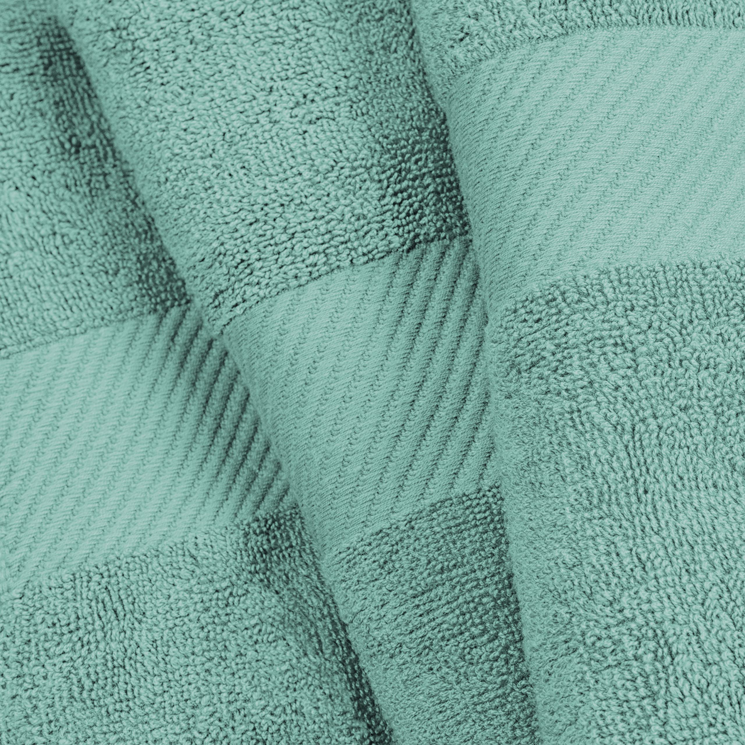 Premium 500 GSM Egyptian Cotton Bath Towel Set - Ultra Absorbent, Eco-Friendly & Soft (Set of 4) | Luxury Spa, Bathroom & Beach Towels by Blue Nile Mills