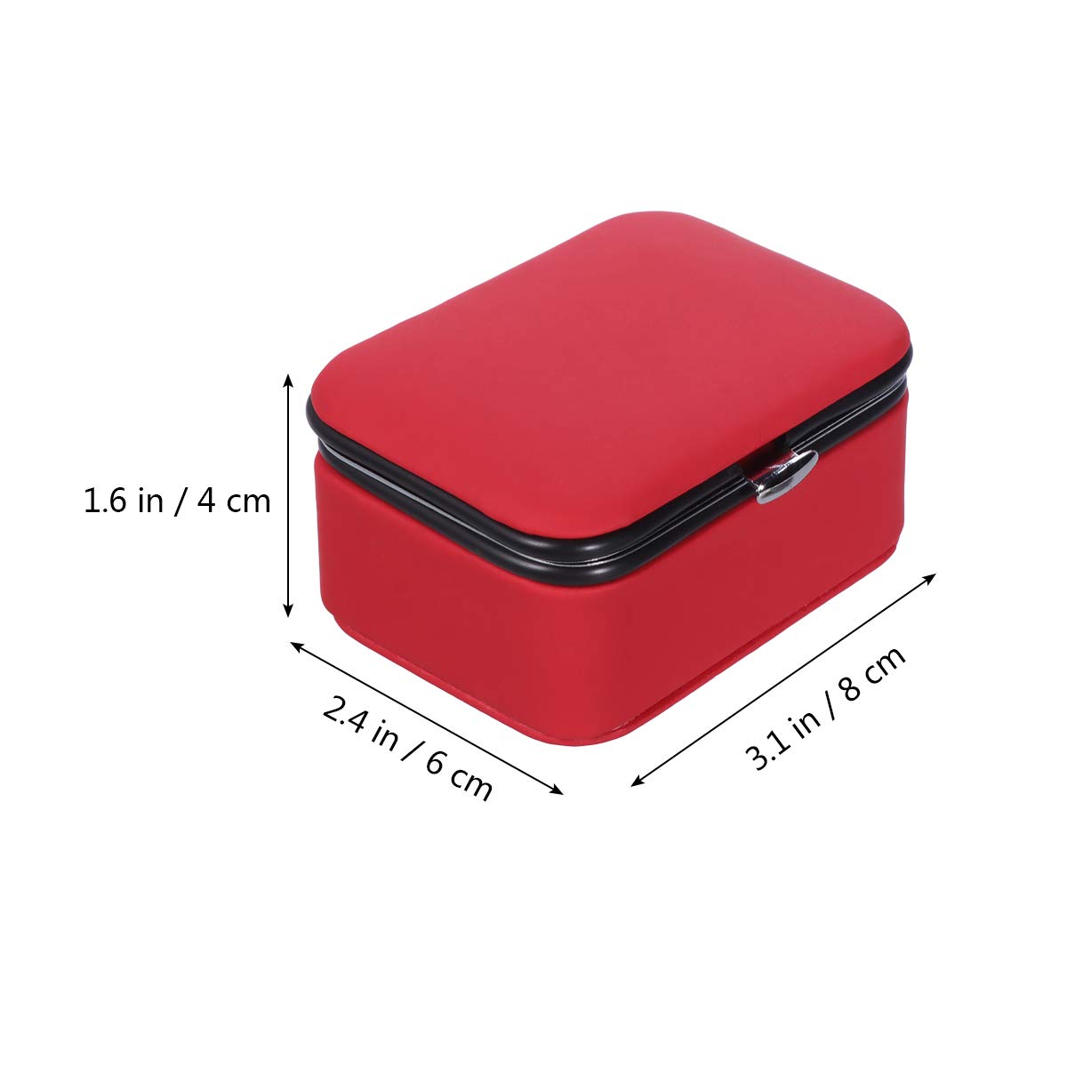 KESYOO Travel Jewelry Organizer Box - Portable Bracelet & Ring Holder Pouch for Women | Jewelry Display Tray & Storage Bag for Travel, Home, and Office Use