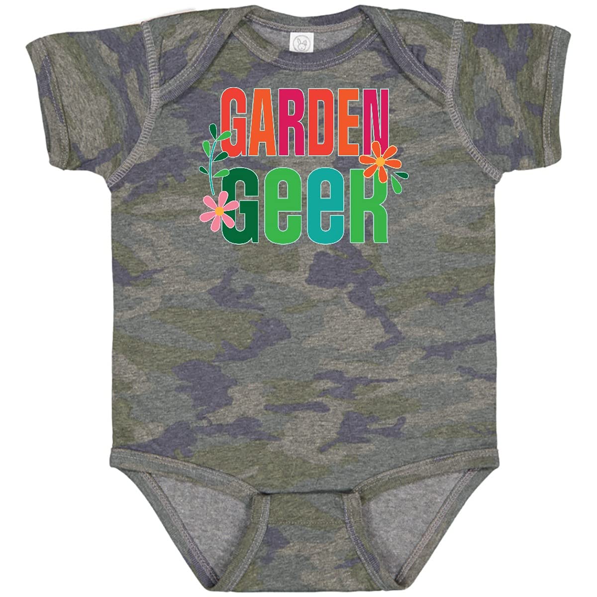 Inktastic Garden Geek Gardening Baby Bodysuit - Cute Organic Cotton Onesie for Infants & Toddlers - Perfect for Outdoor Play, Gardening Activities & Family Photos