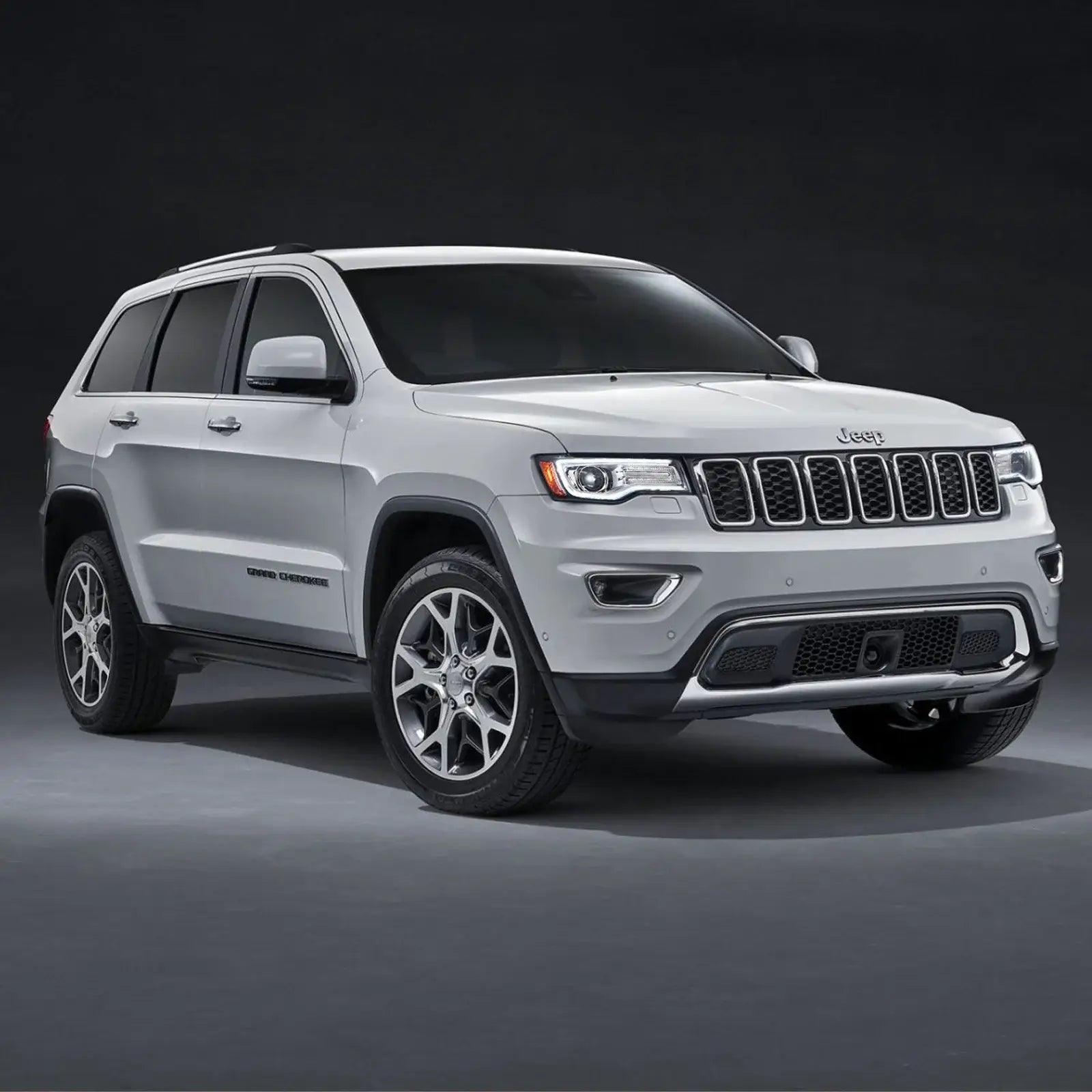 2014-2022 Jeep Grand Cherokee (WK2) Full LED Headlight Assembly with DRL & Startup Animation - High Performance Replacement Headlights for Night Driving & Off-Road Adventures