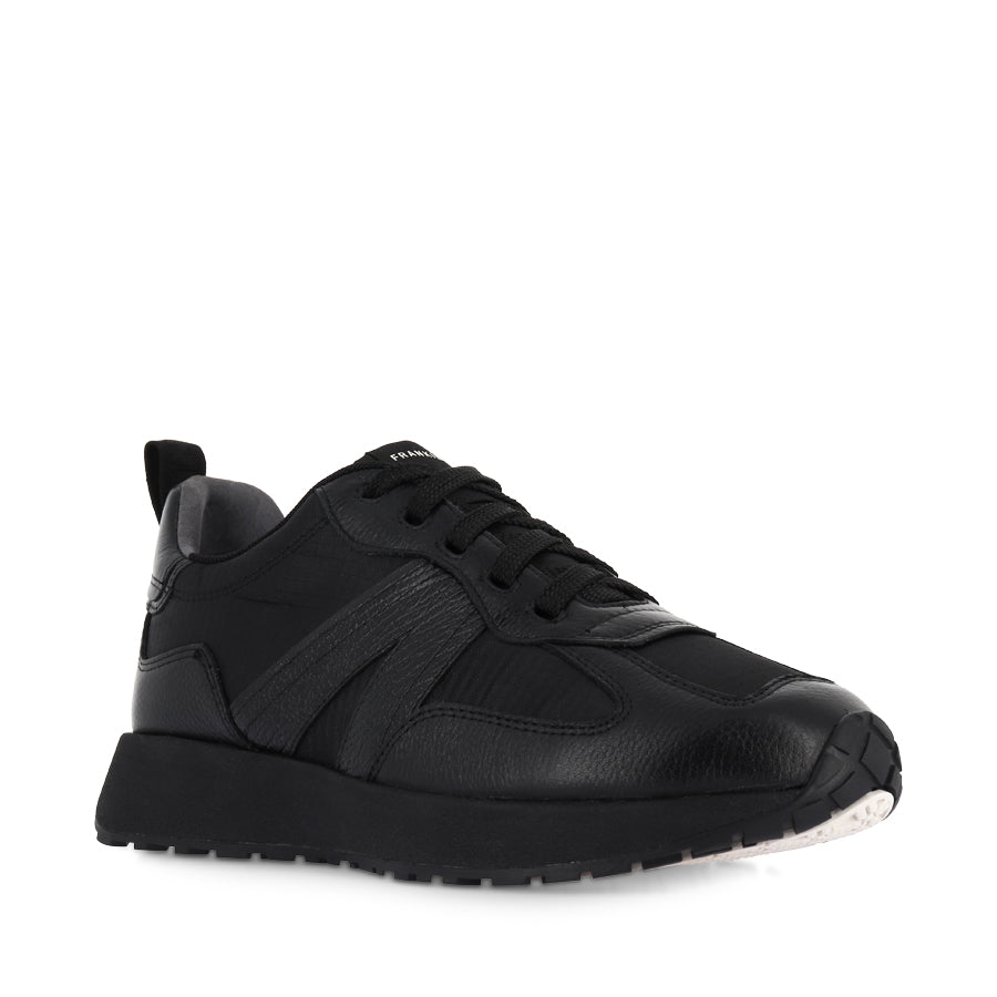AXEL II Black Leather Shoes - Stylish & Comfortable Footwear for Men & Women | Perfect for Casual Wear, Office & Outdoor Activities