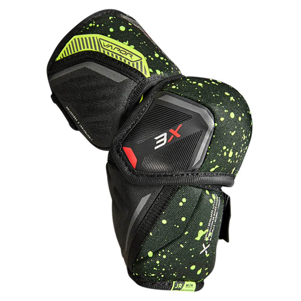 Bauer Vapor 3X Junior Ice Hockey Elbow Pads - Youth Protective Gear for Hockey Players - Perfect for Training & Games
