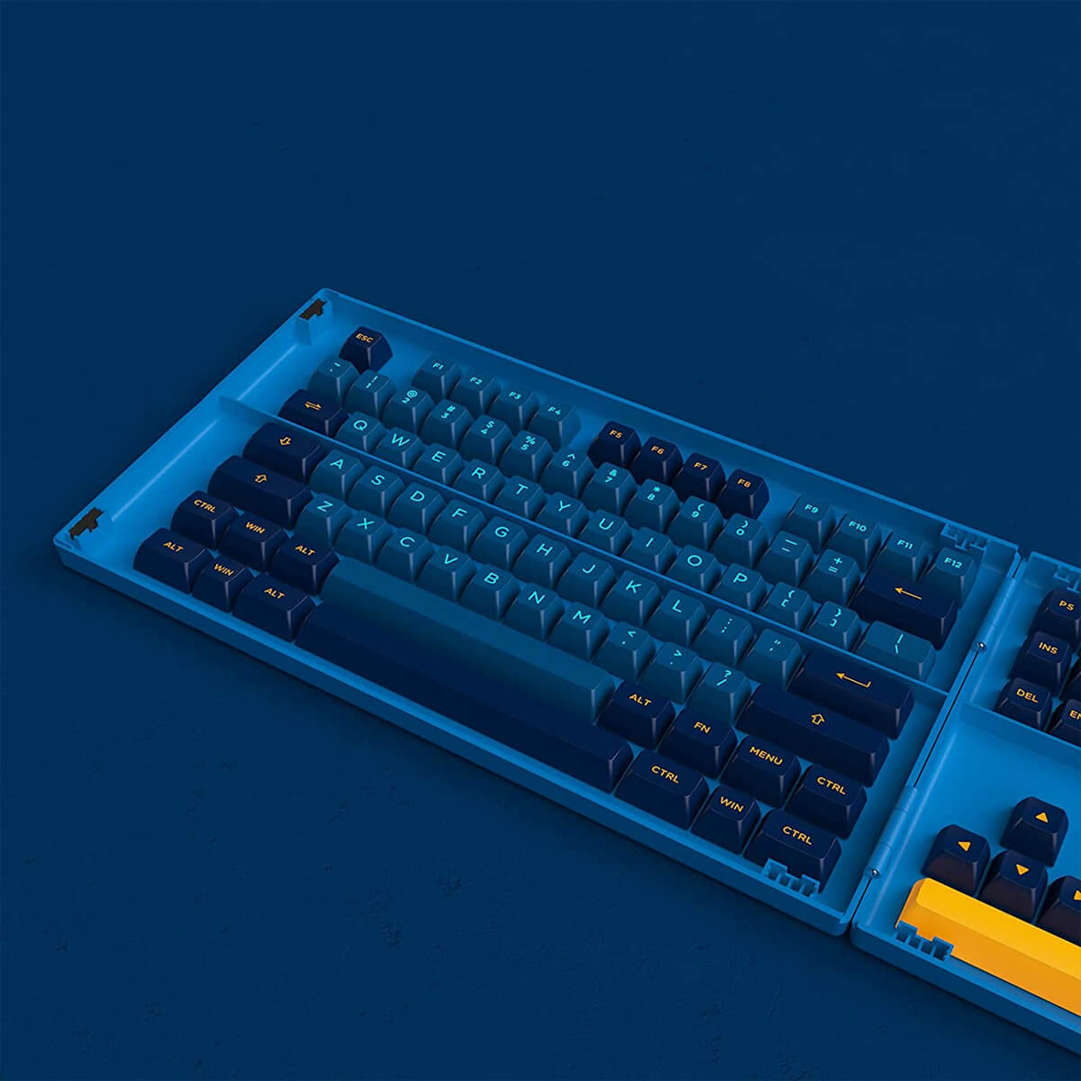 Akko Macaw PBT Double Shot ASA Keycap Set - 157 Keys for Mechanical Keyboards | Customize Your Gaming & Typing Setup | Perfect for PC, Mac & Laptop Enthusiasts