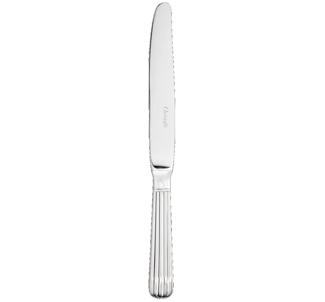 Christofle Osiris 6-Piece Stainless Steel Dinner Knife Set #2416009 - Elegant Flatware for Fine Dining & Special Occasions
