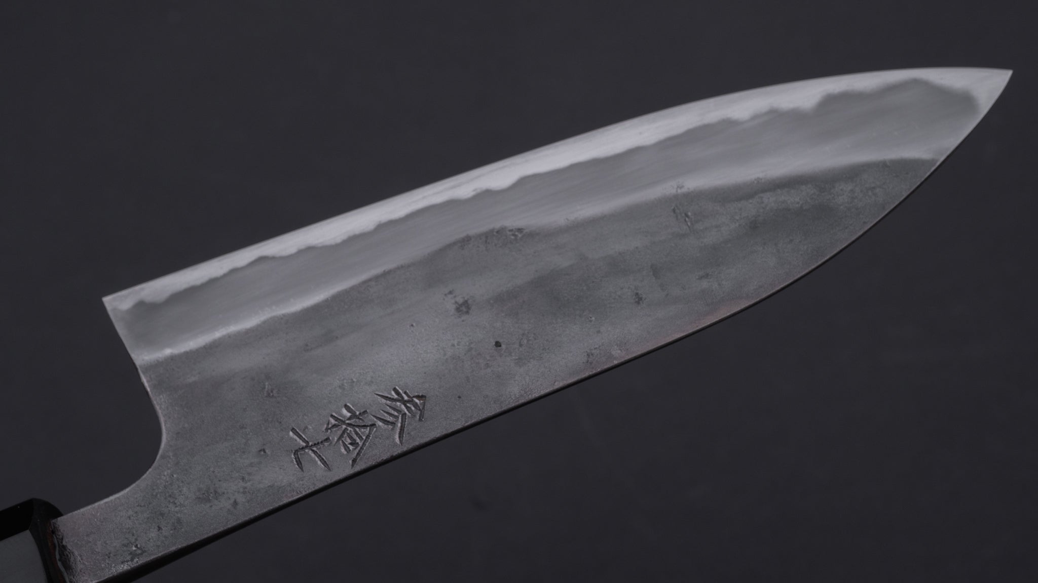 Jiro Tsuchime Wa Santoku 165mm Japanese Chef Knife with Taihei Tagayasan Handle (#037) - Perfect for Home Cooking, Sushi Preparation & Professional Kitchen Use