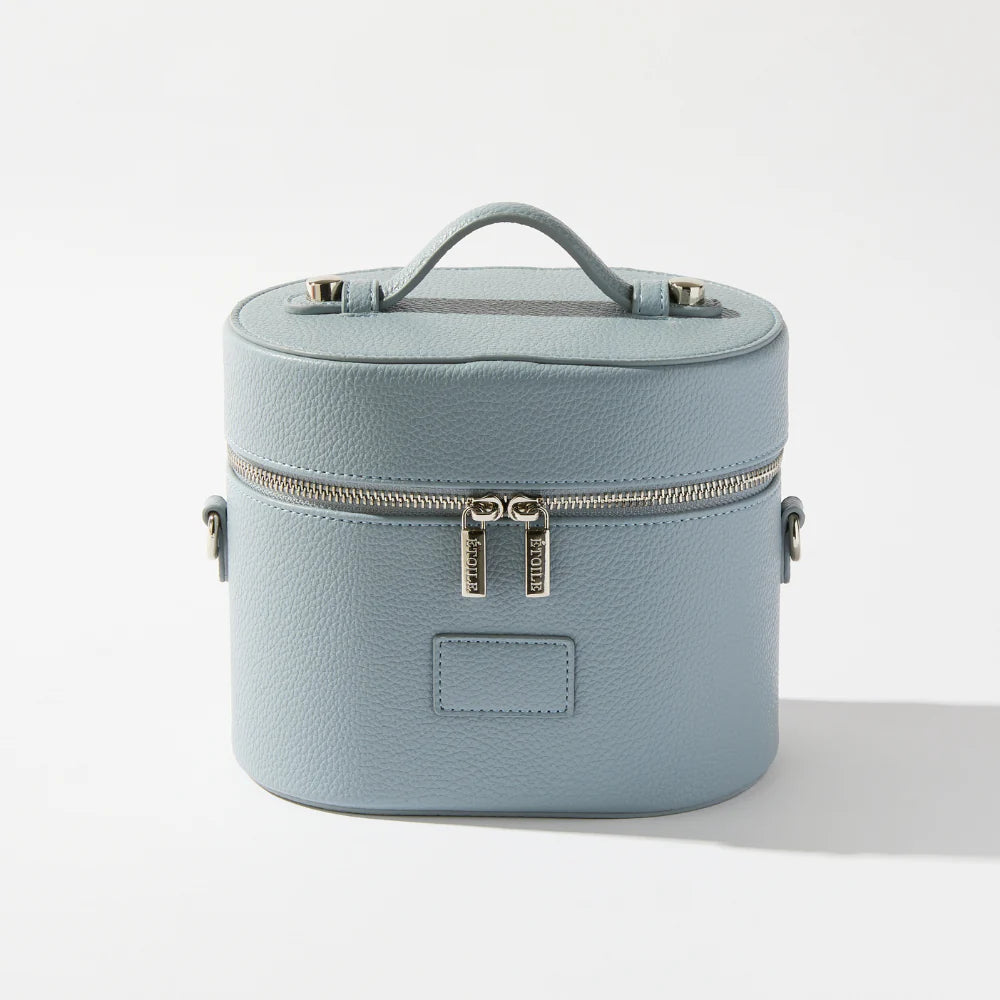 Premium Oval Toiletry Case for Travel - Waterproof Cosmetic Bag with Hanging Hook, Perfect for Toiletries, Makeup & Shampoo | Ideal for Vacation, Gym & Business Trips