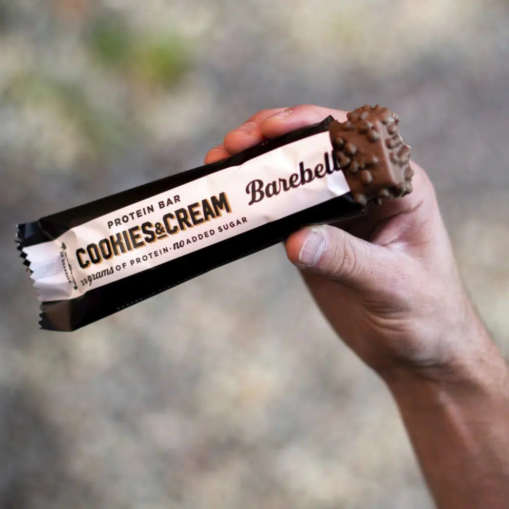 Barebells High Protein Bars 12 Pack (55g Each) - Low Sugar, Gluten Free Snacks for Gym, Workout & On-the-Go Energy Boost