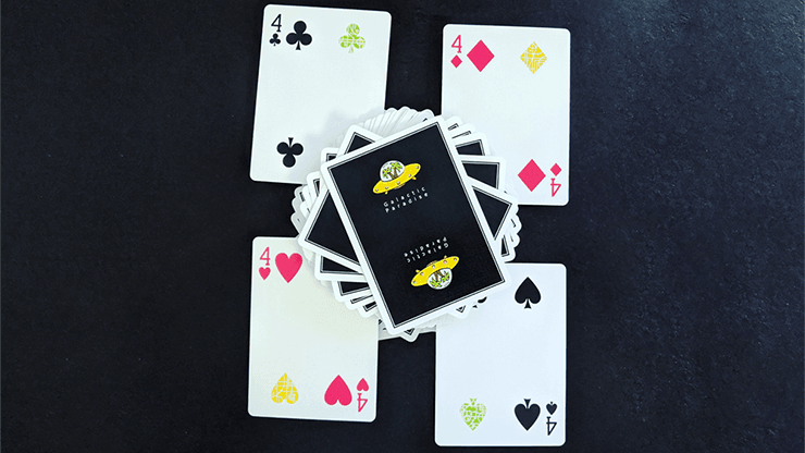 Galactic Paradise Playing Cards - Premium 54-Card Deck for Poker, Magic Tricks & Card Games | Perfect for Parties, Travel & Family Game Nights