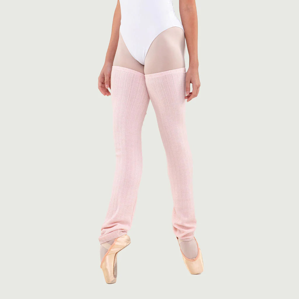 Bullet Point Long Leg Warmers for Women - Cozy Knit Leg Warmers for Dance, Yoga & Winter - Trendy Fashion Leg Warmers for Workout & Cold Weather