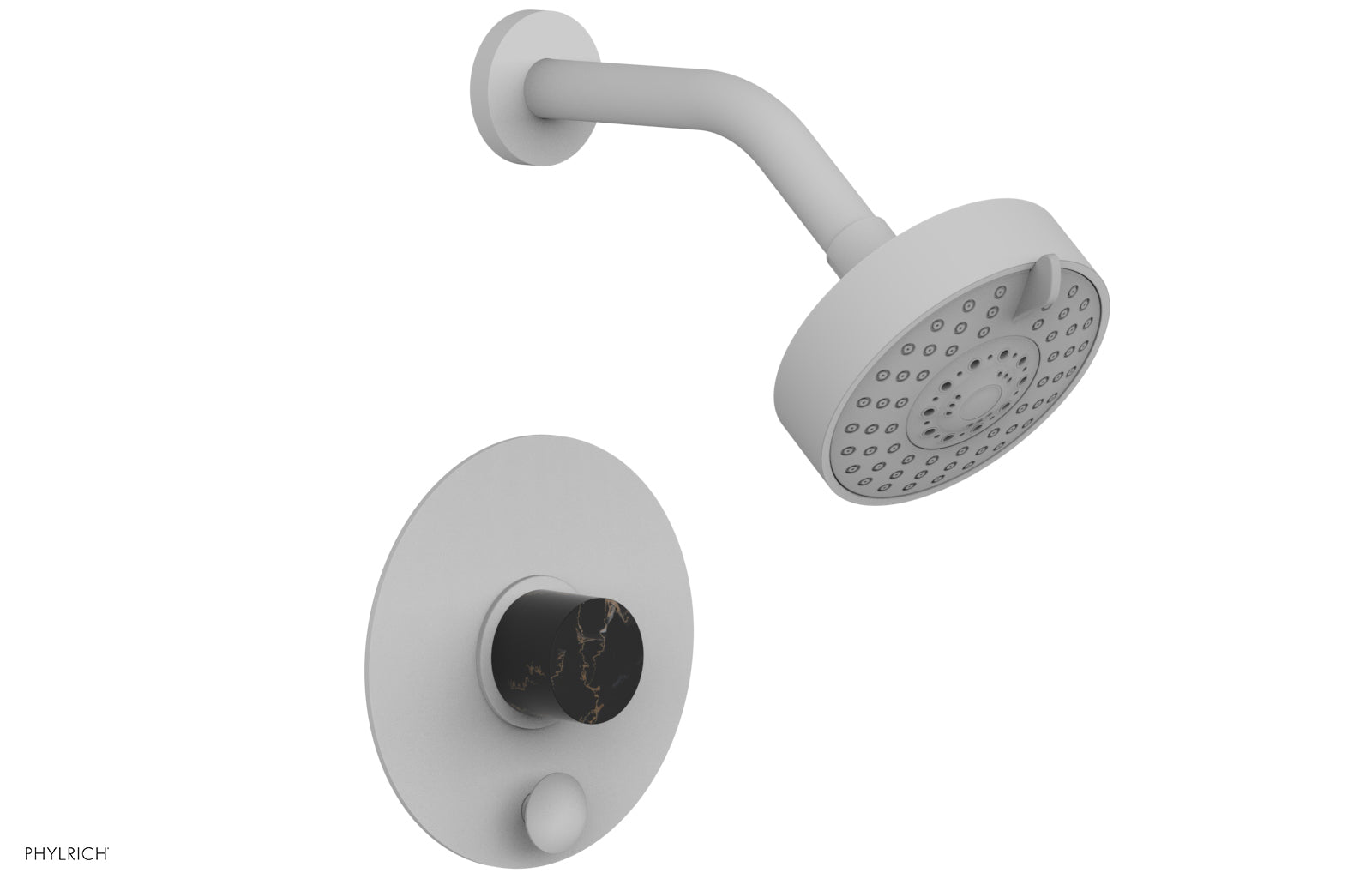 Premium BASIC II Pressure Balance Shower and Diverter Set (No Spout) - 4 190 Series - Perfect for Bathroom Renovations & Modern Home Upgrades
