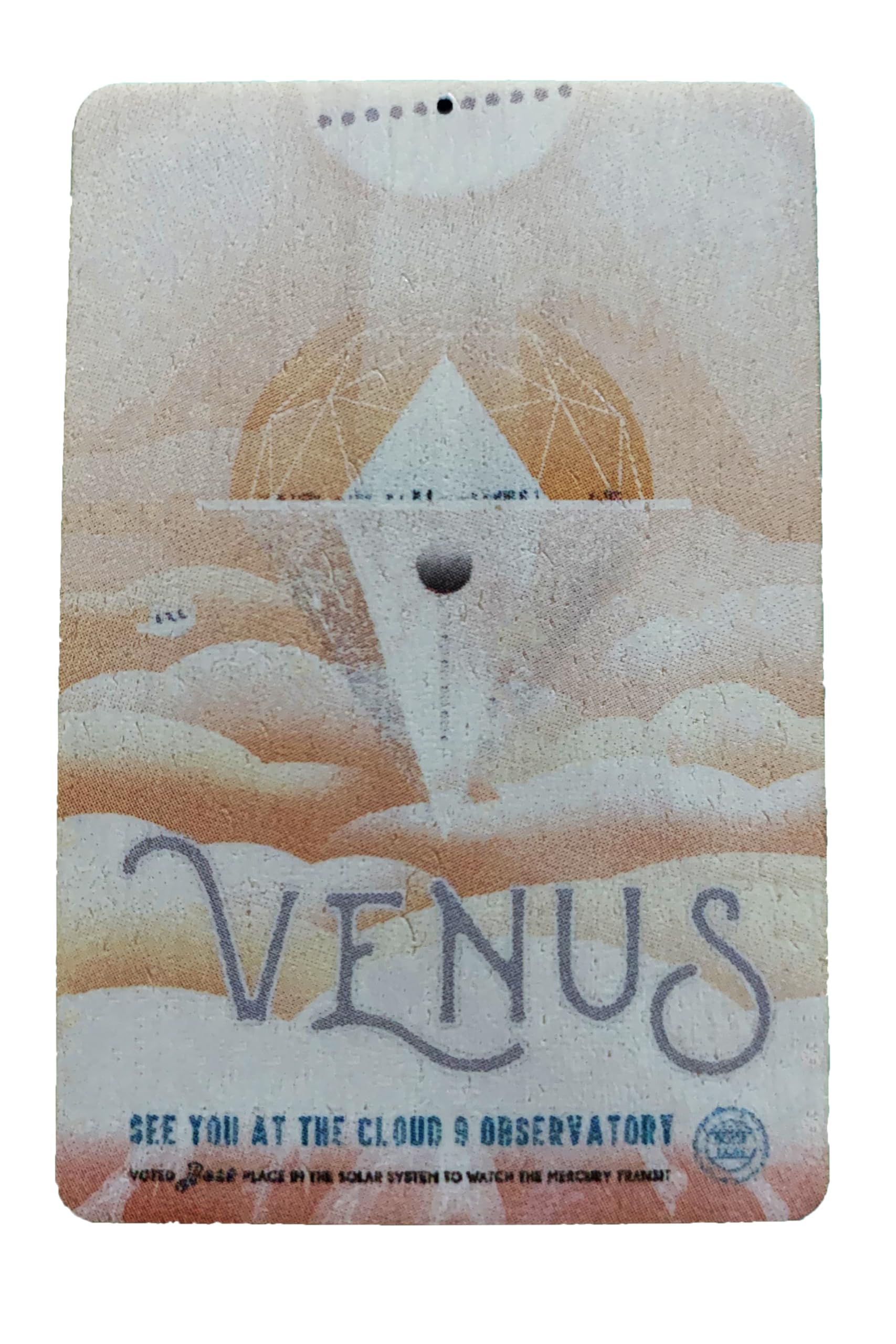 NASA Visions of The Future Venus Wooden Refrigerator Magnet - Laser-Cut UV-Coated Birch, 2”x3” Home Decor - Perfect for Kitchen, Office & Science Lover Gifts