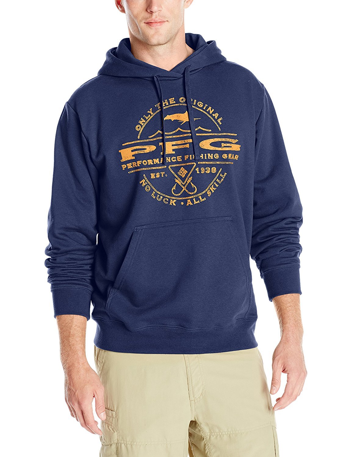 Columbia PFG All Skill Hoodie - Men's & Women's Fishing Hooded Sweatshirt with UPF Sun Protection - Perfect for Outdoor Fishing, Boating & Hiking