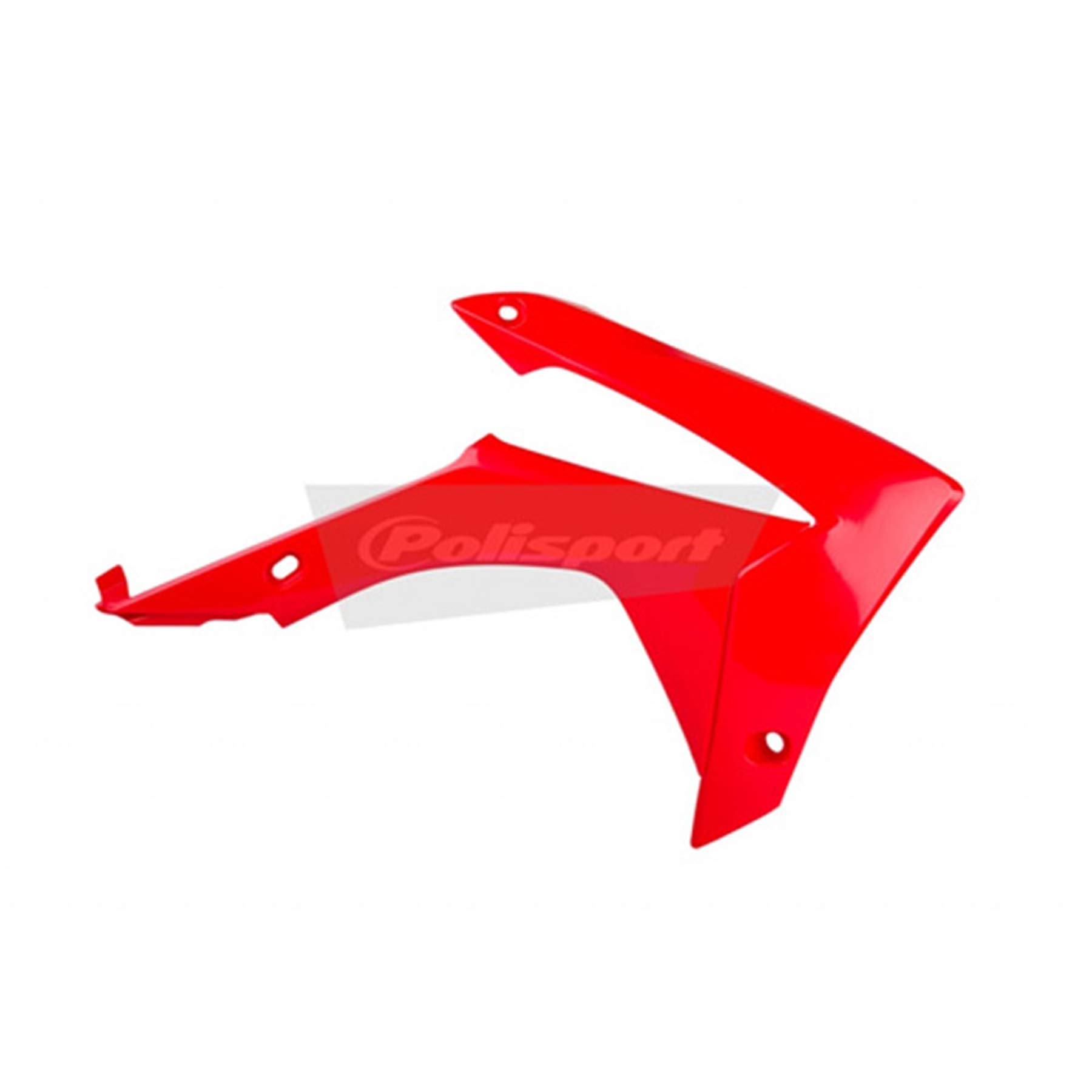 Polisport Radiator Shroud for Dirt Bikes - High-Performance Red Plastic Cover (Part #8417100004) | Off-Road Motorcycle Protection & Style Upgrade