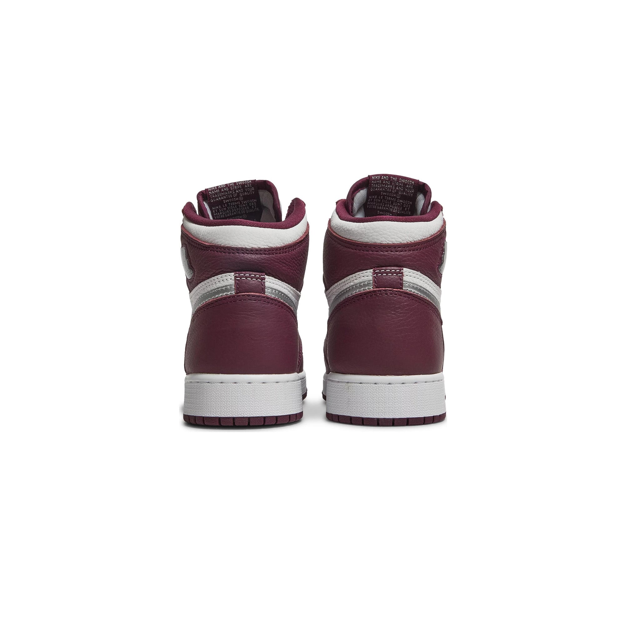 Air Jordan 1 Retro High 'Bordeaux' GS Sneakers (2021) - Women's Basketball Shoes for Casual Wear & Street Fashion