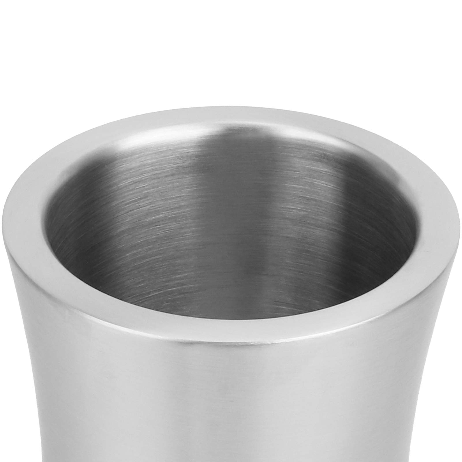 Premium Stainless Steel Champagne Bucket - Double Wall Insulated Ice Bucket for Wine & Drinks - Elegant Bar Accessory for Restaurants, Home Parties & Outdoor Gatherings