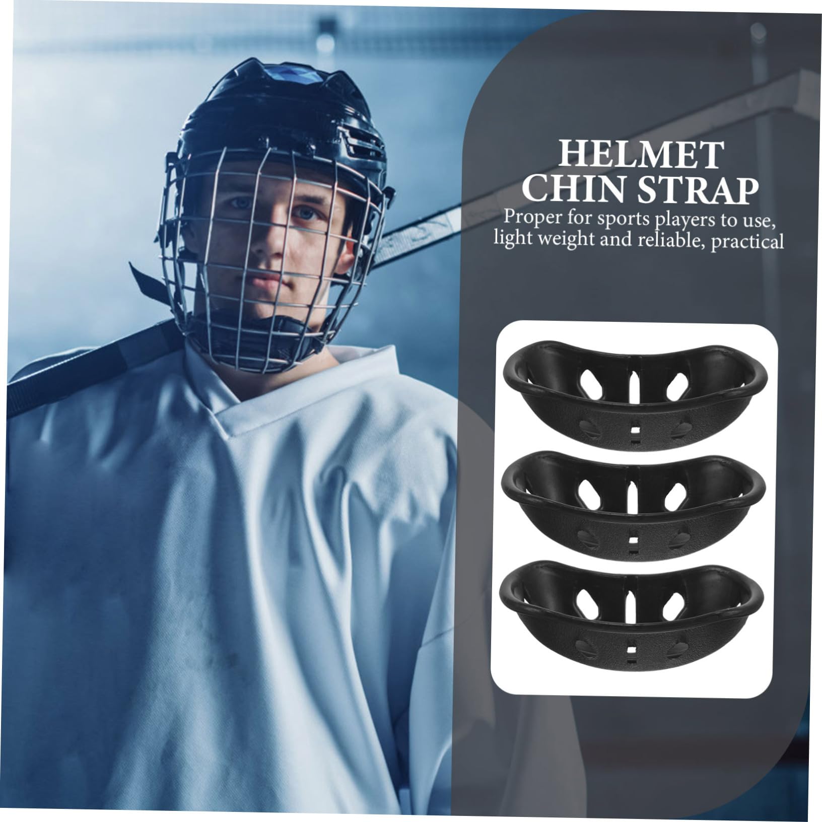 SEWOART Universal Softball Helmet Chin Pad - Durable Anti-Wear Hard Hat Accessory for Comfort & Safety | Construction, Industrial & Sports Protective Gear