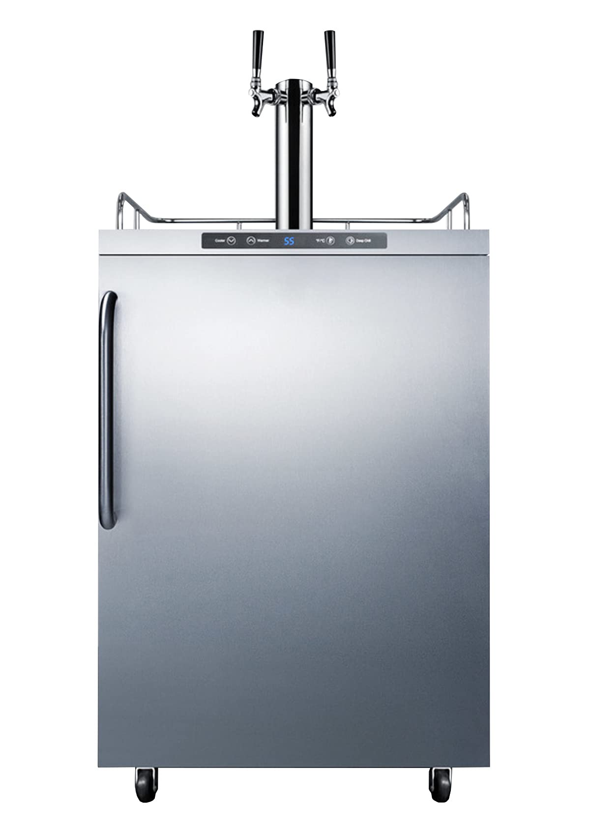 Summit SBC635MOSTWIN Stainless Steel Wine Dispenser - Premium Wine Preservation System for Home, Bar & Restaurant Use
