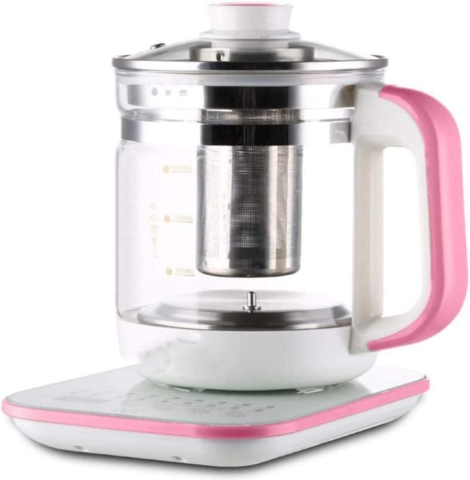 FEHUN Stainless Steel Electric Kettle with Temperature Control - 1.7L Fast Boiling Water Kettle for Tea, Coffee & Hot Drinks - Perfect for Home, Office & Dorm Use (Pink)