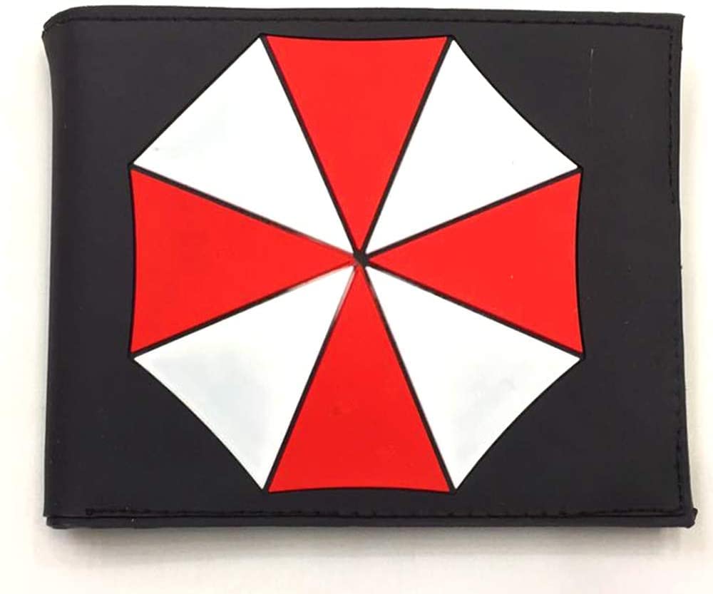 Resident Evil Anime Wallet - Umbrella Corp Design Card Holder for Men & Women | Stylish Anime Accessory for Cosplay, Gaming & Daily Use