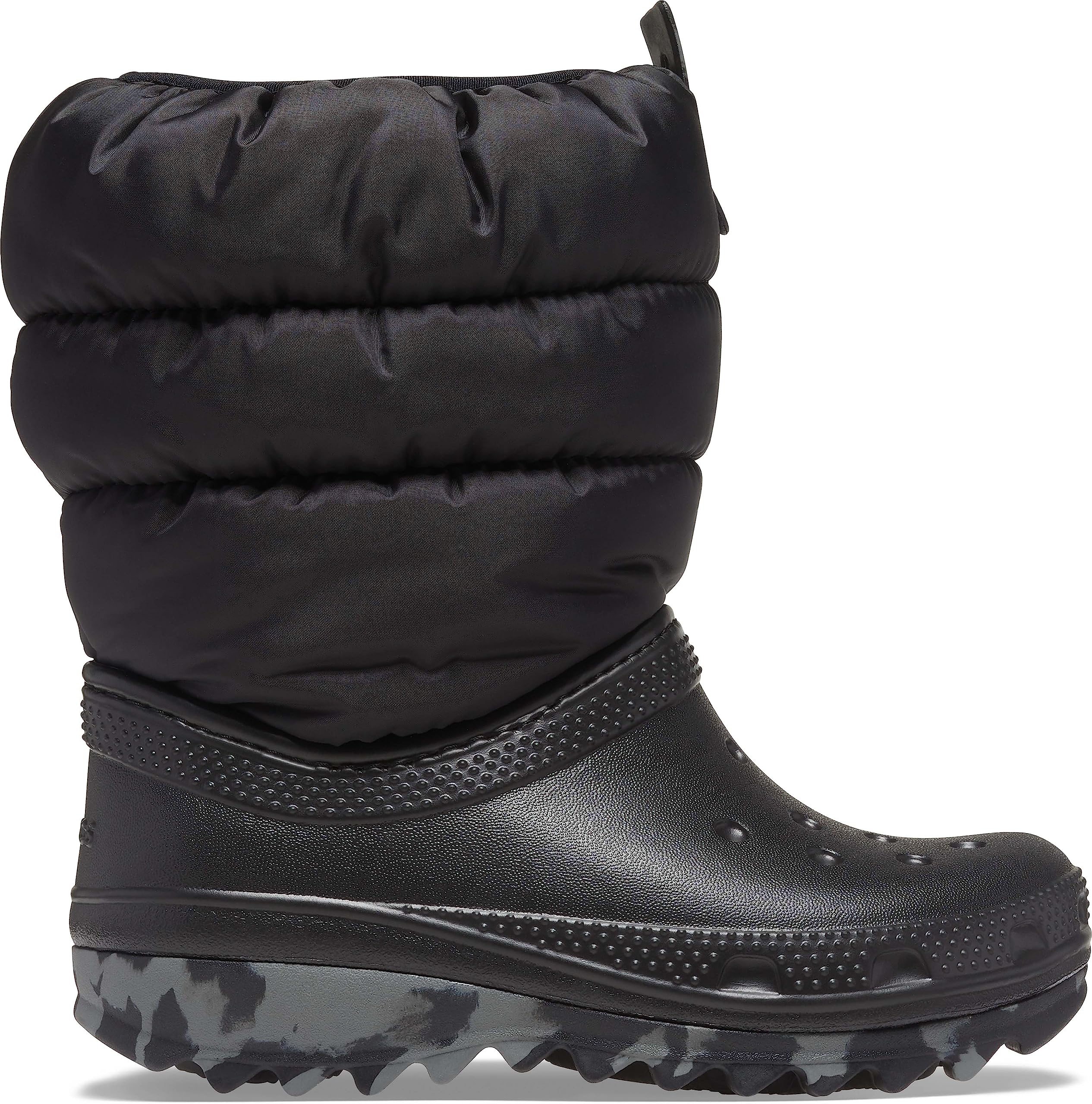 Crocs Unisex-Child Classic Neo Puff Boot - Waterproof Winter Snow Boots for Kids | Warm & Comfortable Cold Weather Footwear for Outdoor Play, Snow Days, and Winter Adventures