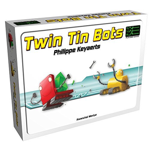 Twin Tin Bots Board Game - Strategic Robot Programming Game for 2-4 Players | Fun Family & Friends STEM Challenge | Perfect for Game Nights & Classroom Learning