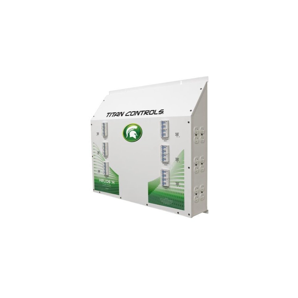 Titan Controls 24-Light Controller with Timer, 240V - Helios 14 | Digital Lighting System for Indoor Grow Rooms & Hydroponics