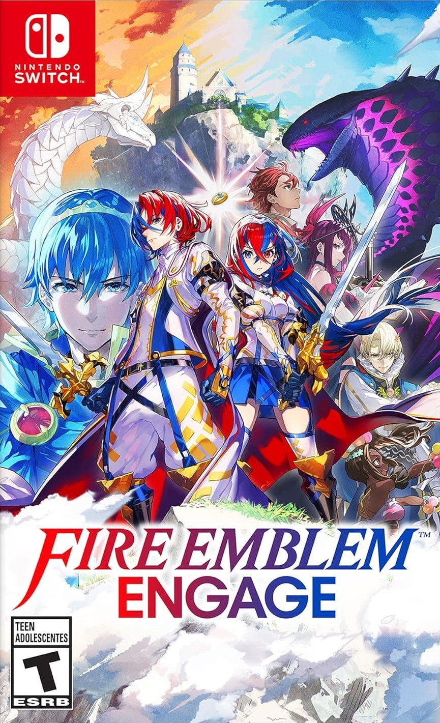 Fire Emblem Engage - Nintendo Switch Game | Tactical RPG Adventure | Perfect for Strategy Gamers & Anime Fans | Play at Home or On-the-Go