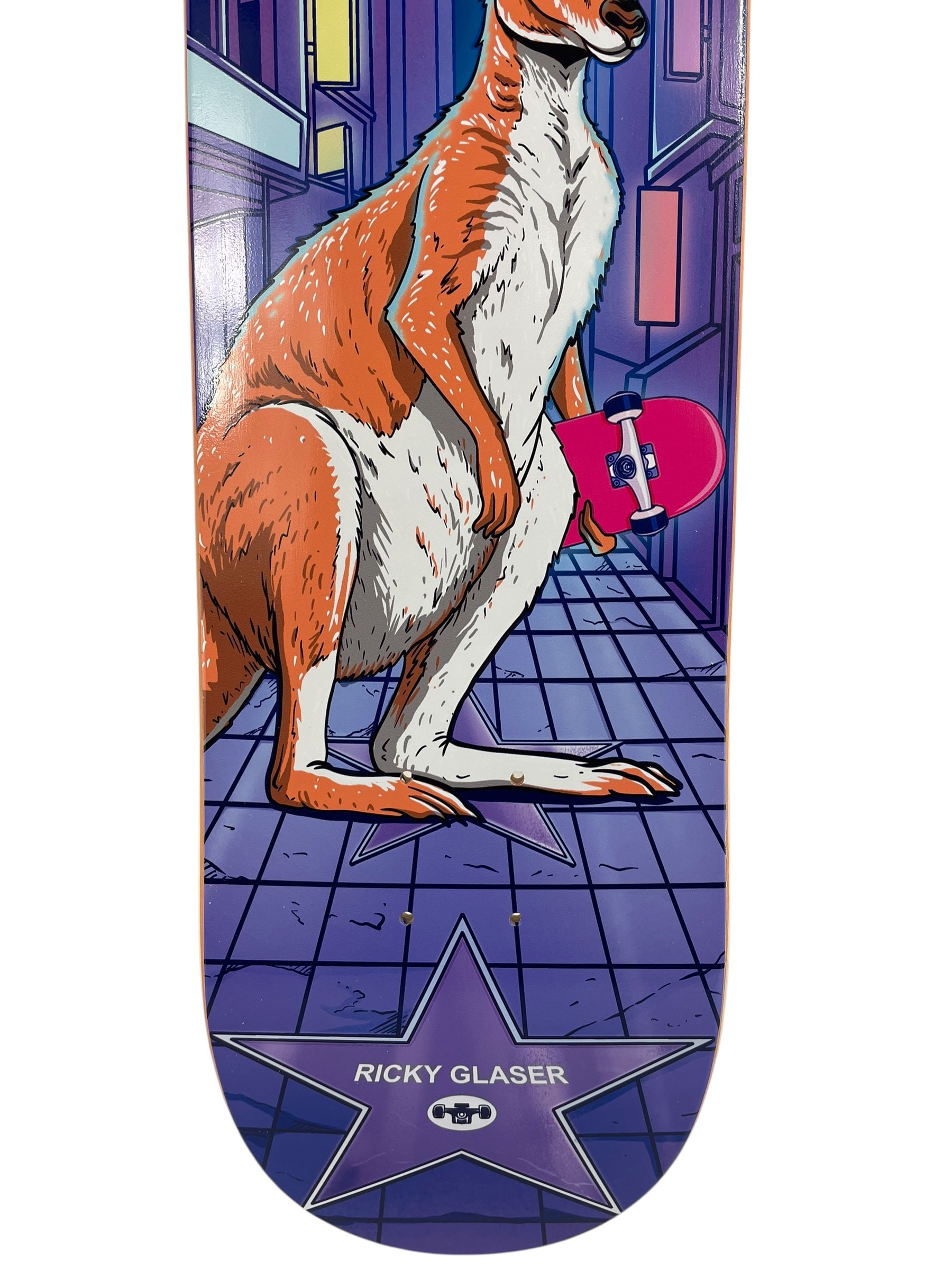 Ricky Glaser I LIKE SK8 Skateboard Deck - Multiple Sizes Available for Street & Park Skateboarding | High-Quality Skateboard for Beginners & Pros